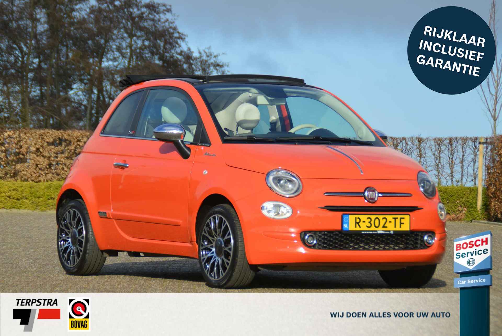 Fiat 500C BOVAG 40-Puntencheck