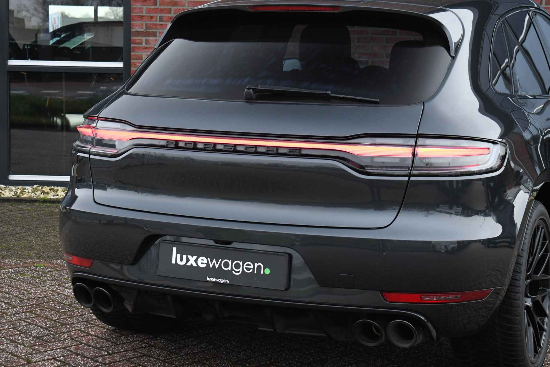 Porsche Macan S 3.0 Pano Luchtv ACC 360 Bose Standk Sportuitlaat SportDesign - 44/90