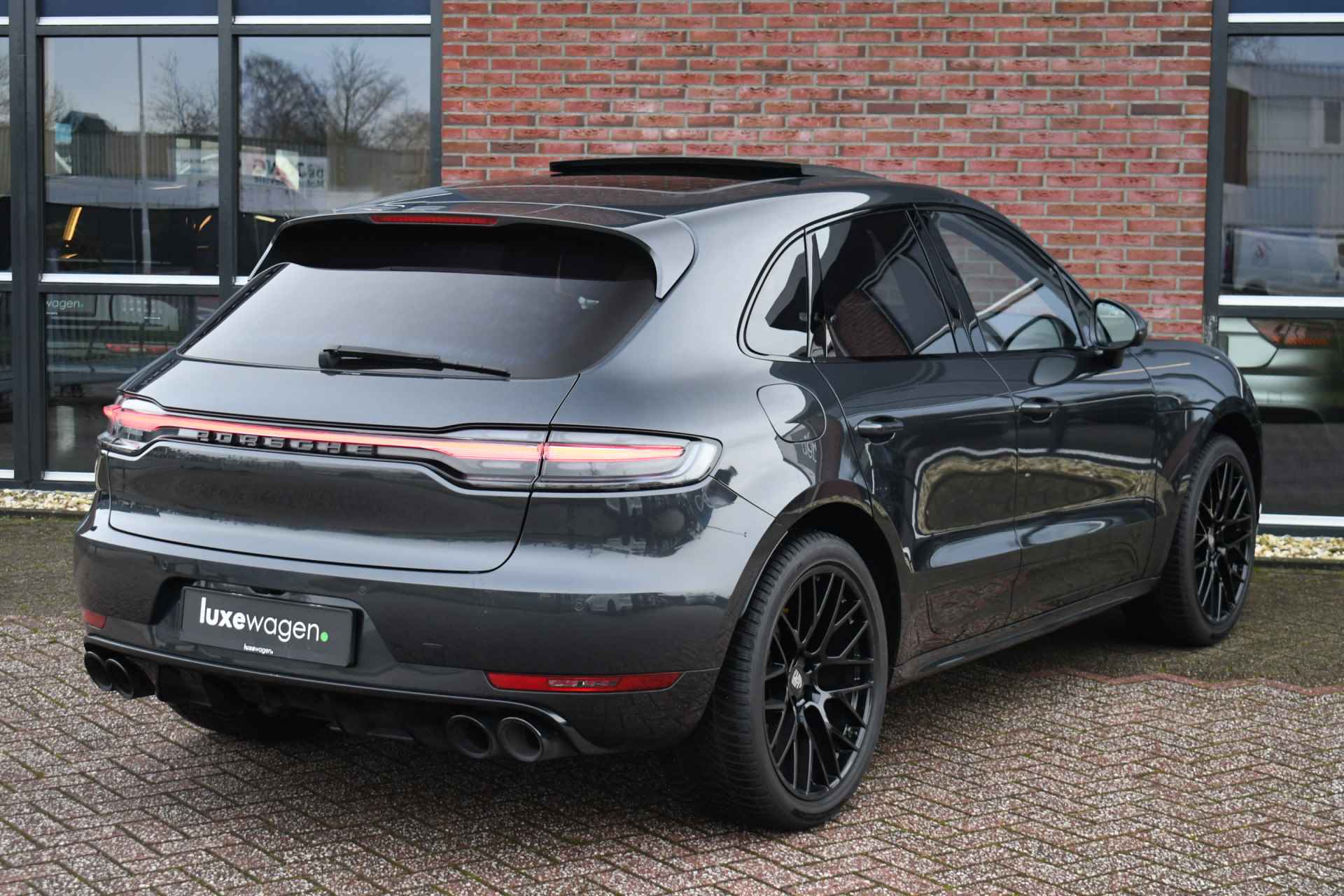 Porsche Macan S 3.0 Pano Luchtv ACC 360 Bose Standk Sportuitlaat SportDesign - 52/90