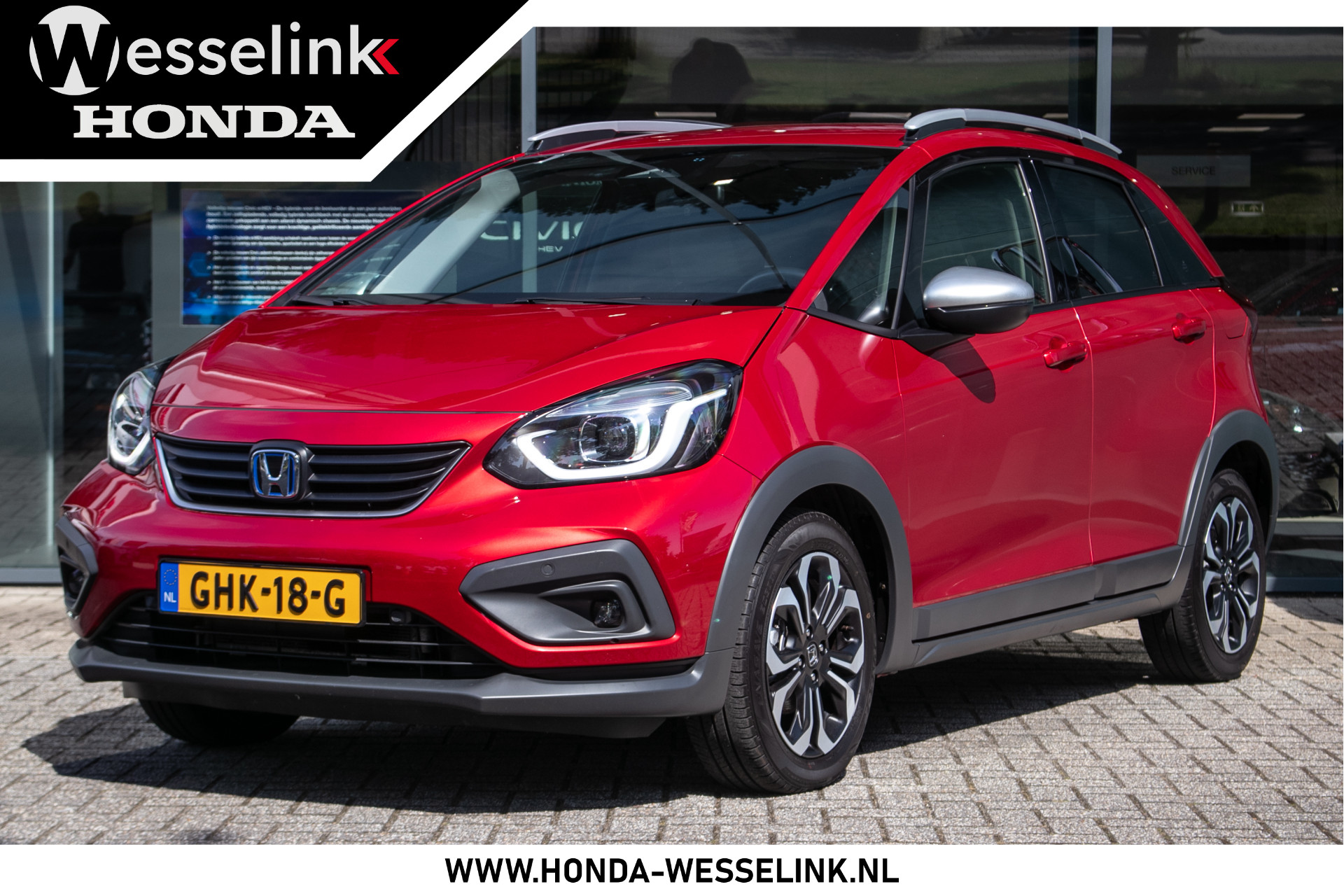 Honda Jazz 1.5 e:HEV Crosstar - All-in rijklaarprijs | Adaptive Cruise | Apple Carplay/Android Auto