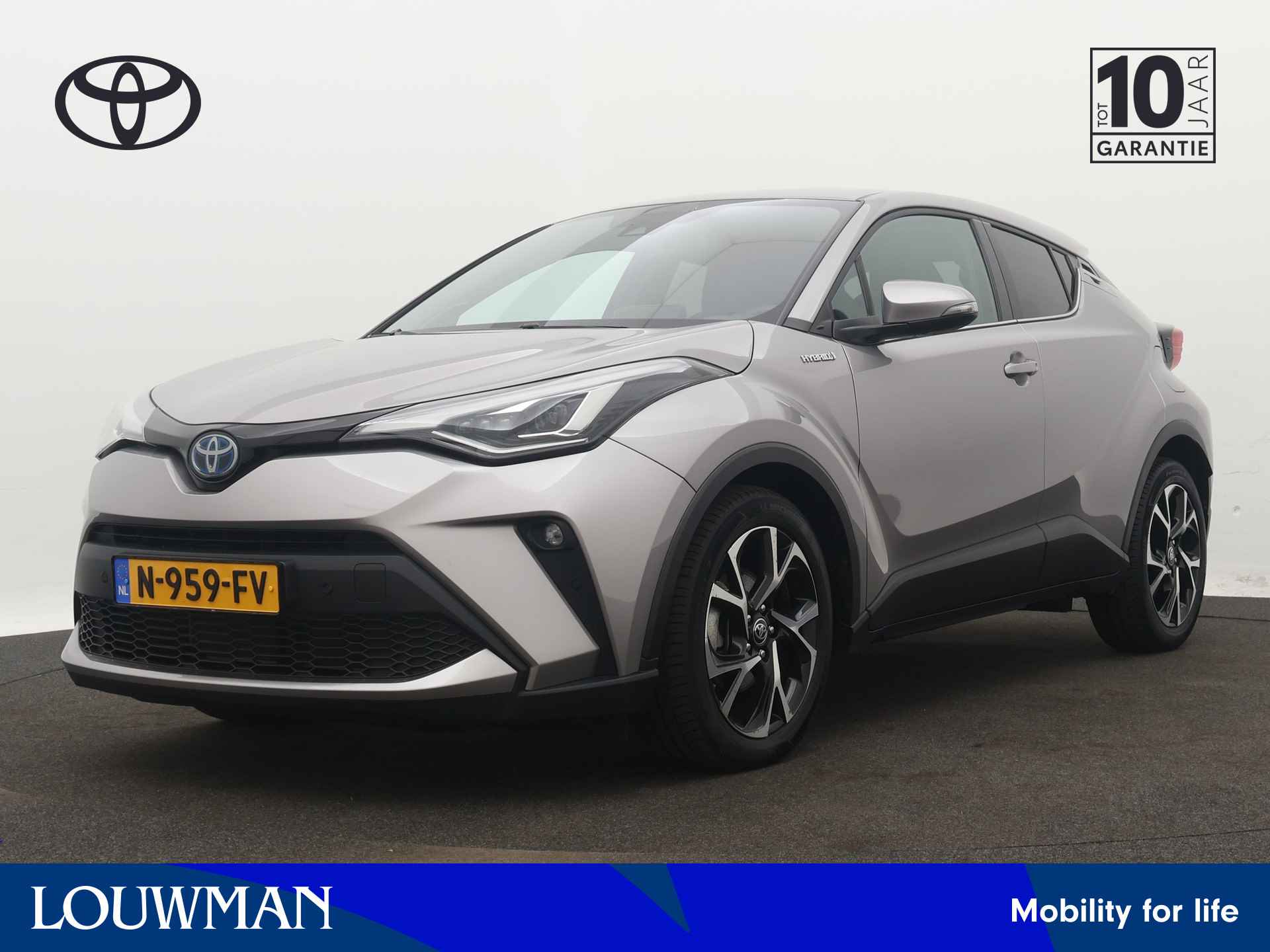 Toyota C-HR 1.8 Hybrid Style | 1e Eigenaar | Navigatie | Camera | Stoelverwarming | LM velgen | Parkeersensoren | JBL | Dodehoek Ass. |