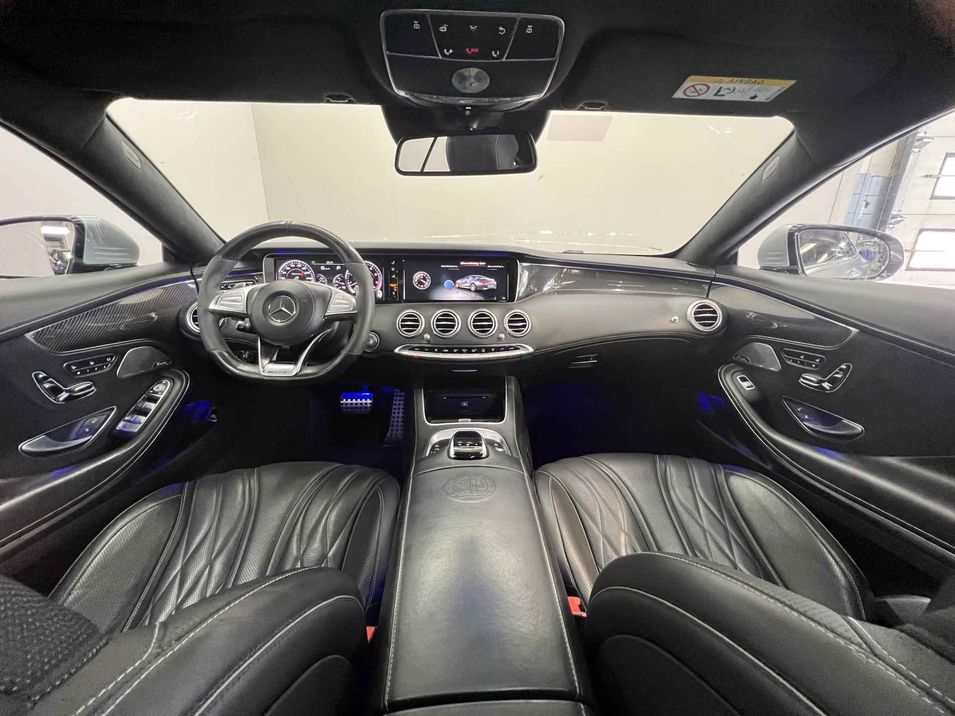 Mercedes-Benz S-klasse Coupé 63 AMG 4Matic✅Keramische✅AKRAPOVIC✅Swarovski LED Intelligent Headlights✅Sfeerverlichting✅Burmester✅PanoramaDak✅Head-Up Display✅ - 45/87