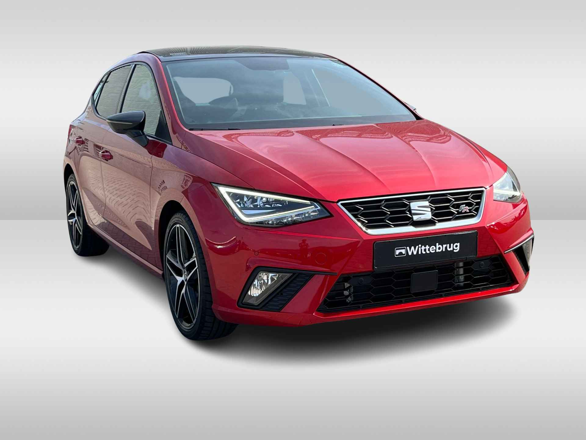 SEAT Ibiza 1.0 TSI 110pk DSG FR / Panoramadak / Digitale Cockpit / Alcantara / LED / 18" LMV / Navigatie / Achteruitrijcamera - 10/37