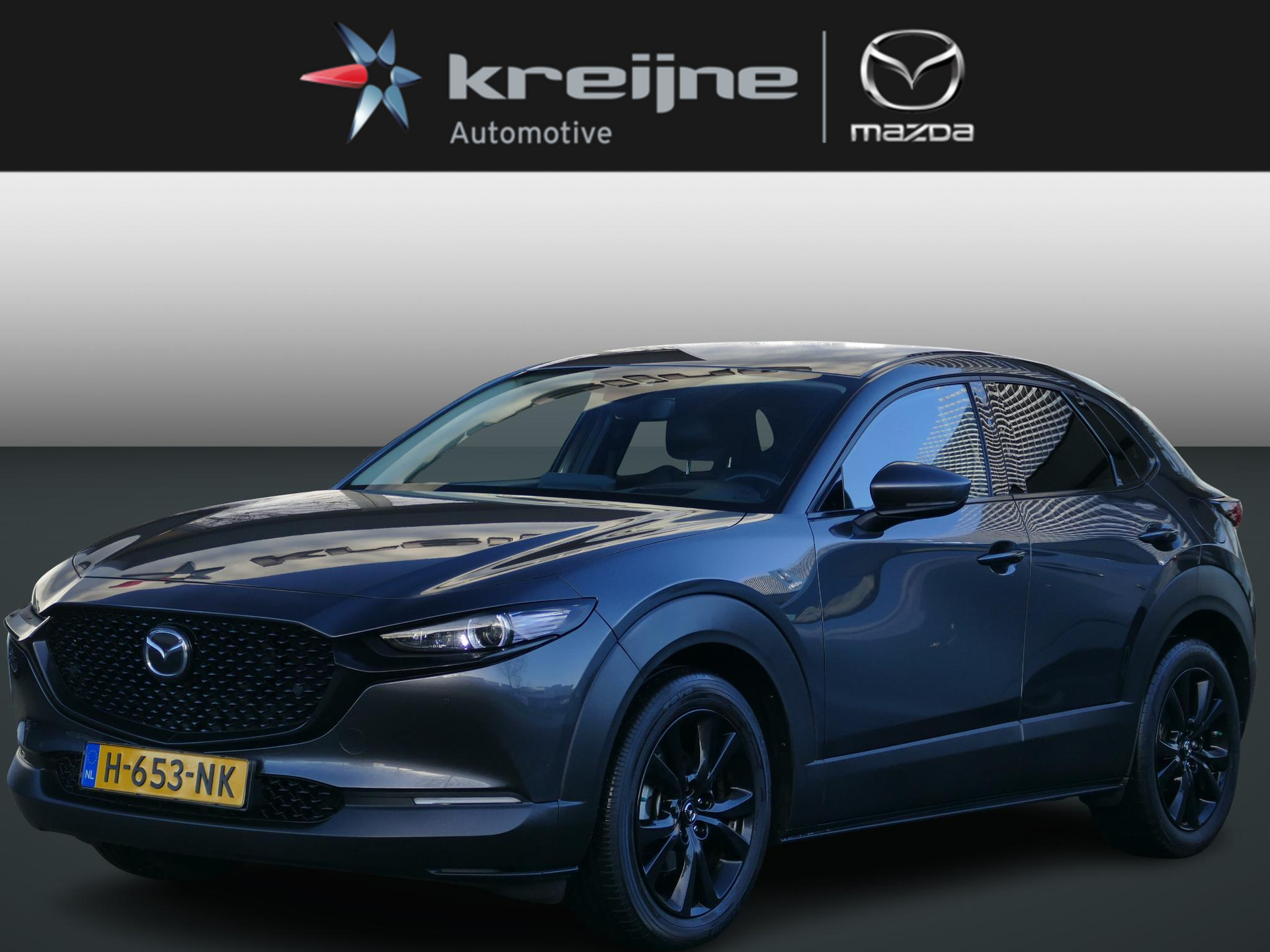 Mazda CX-30 2.0 e-SkyActiv-X M Hybrid Luxury | Blackline Pack | Lederen Interieur | Bose | RIJKLAARPRIJS!