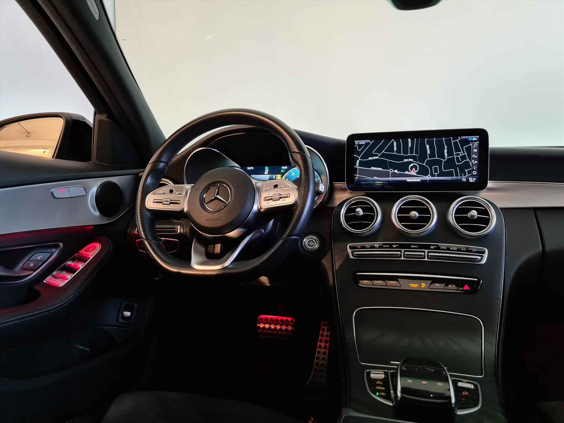 MERCEDES C-Klasse Estate C180 156pk 9G-TRONIC Business Solution Plus Upgrade Edition AUTOMAAT LED PANO NAVI CAMERA TREKHAAK STOELV - 16/41