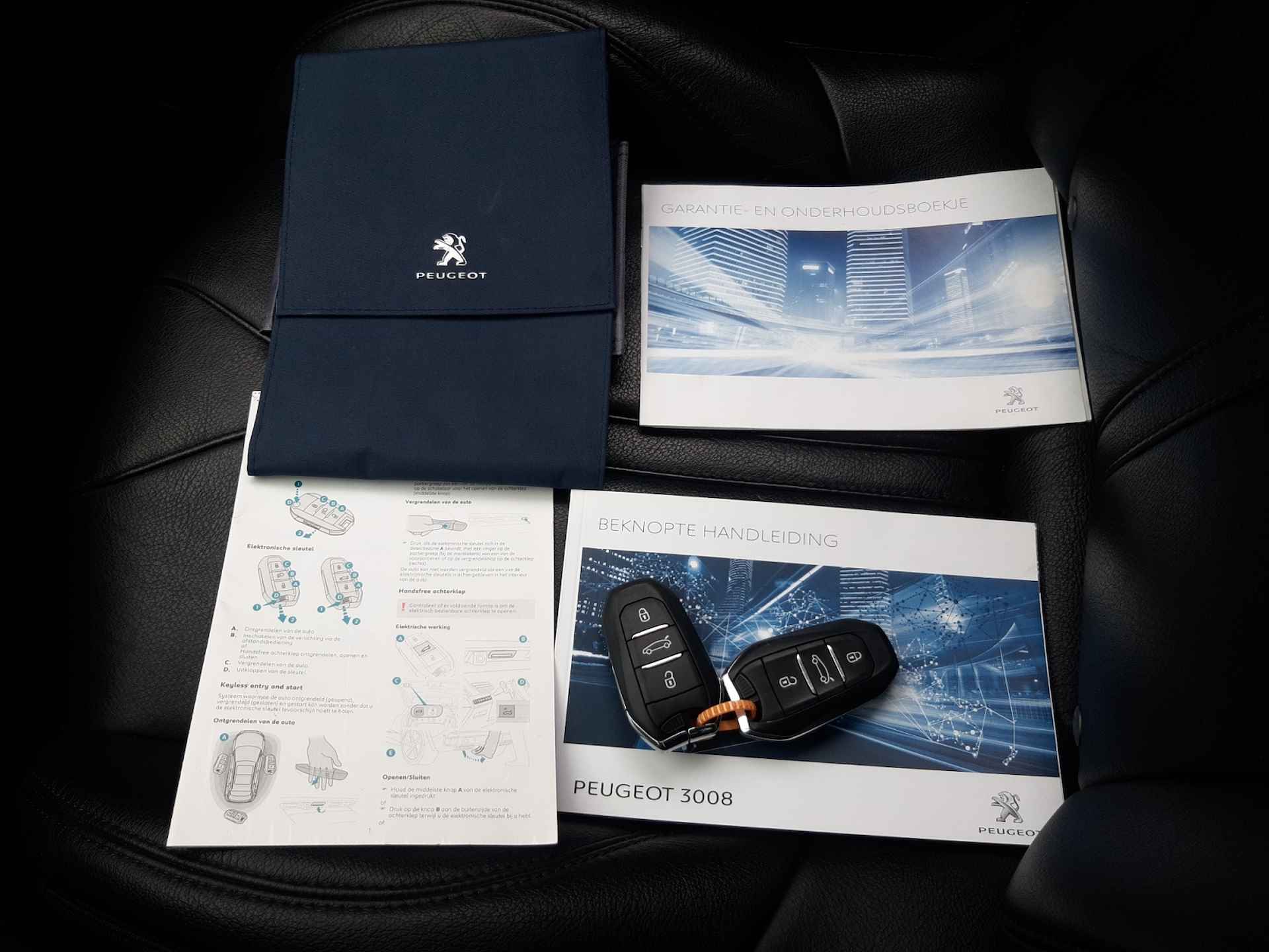 Peugeot 3008 1.2 PureTech Blue Lease Premium (131 PK) 1e-Eig, Keurig-Onderh, 12-Mnd-BOVAG, NL-Auto, Leer, Panoramadak, Navigatie/Apple-Carplay/Android-Auto, Cruisecontrol, Achteruitrijcamera, Keyless-Entry/Start, Elek.-Achterklep, Parkeersensore DAB, Licht-Zicht-Pakket, Lm-Velgen-19Inch, Privacy-Glas - 7/41