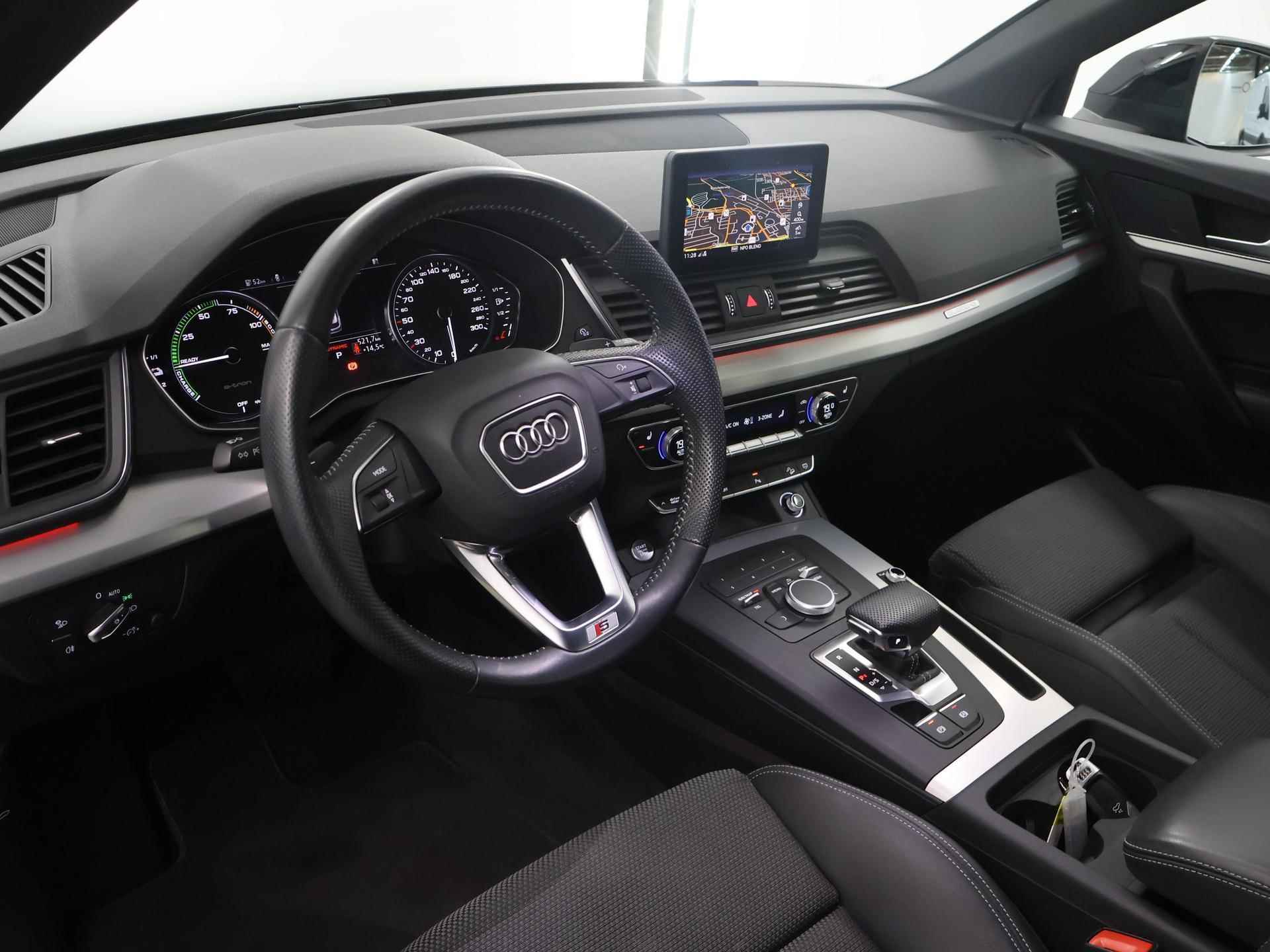 Audi Q5 50 TFSI e quattro S edition | NL Auto | Sportstoelen | Navigatie | LED | Stoelverwarming | Ele.kofferdeksel | Stof/Leder stoelen | Climate Control | Cruise Control | - 8/44