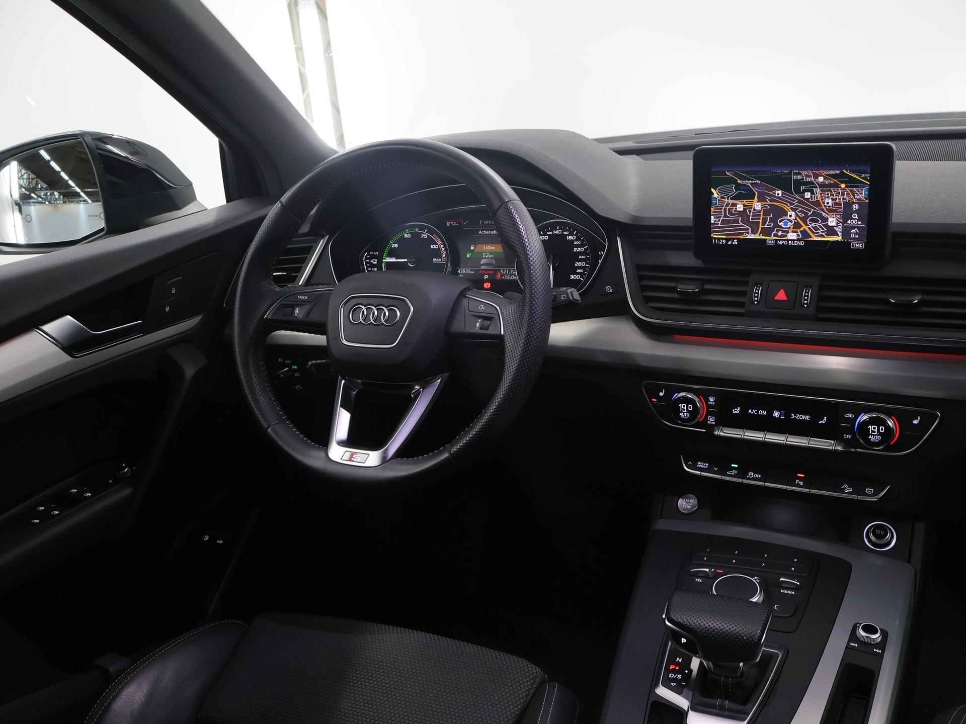 Audi Q5 50 TFSI e quattro S edition | NL Auto | Sportstoelen | Navigatie | LED | Stoelverwarming | Ele.kofferdeksel | Stof/Leder stoelen | Climate Control | Cruise Control | - 10/44