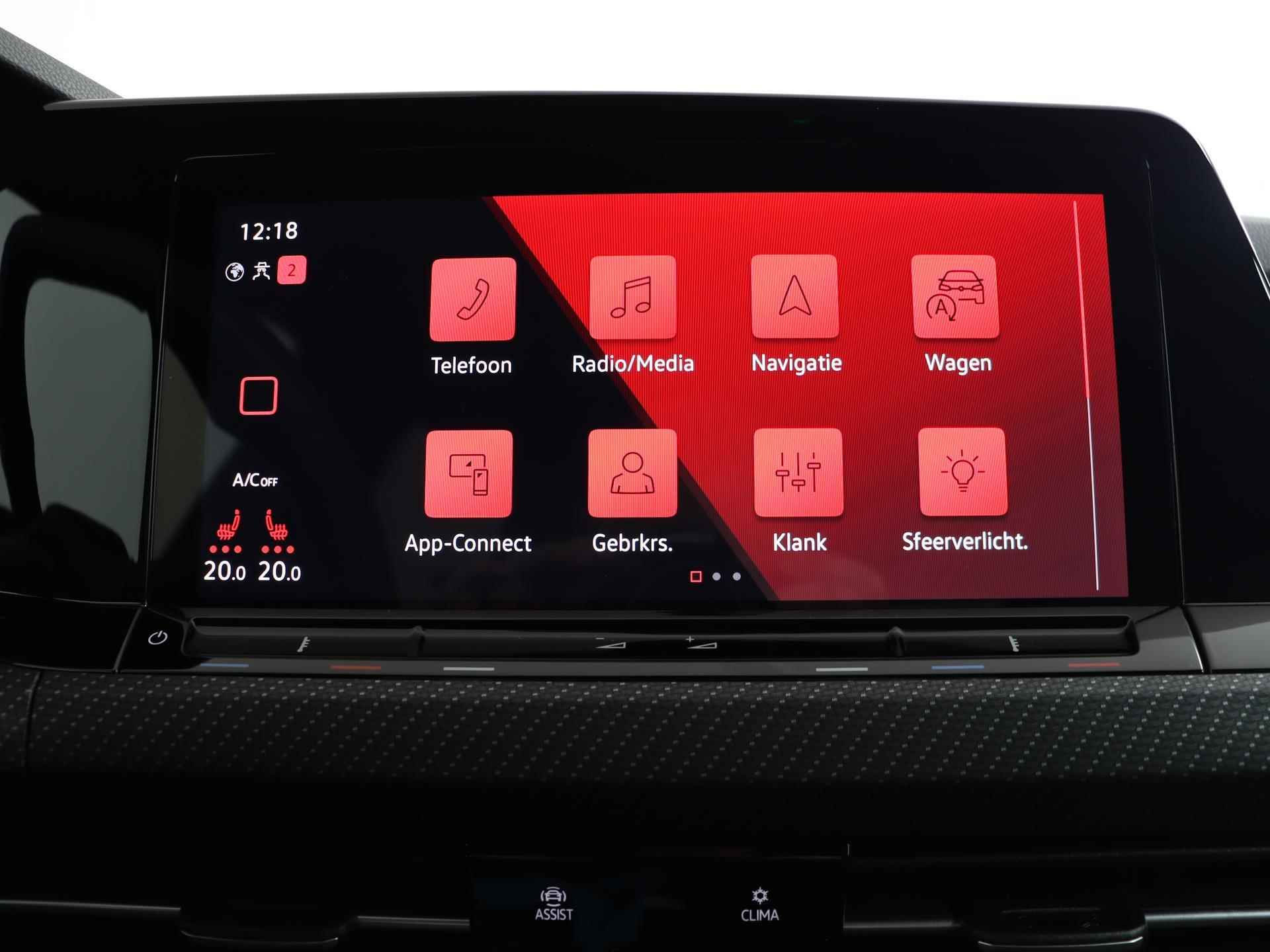 Volkswagen Golf 1.5 eTSI 150PK R-Line DSG | Pano.Dak | Camera | Navigatie | Stoelverwarming | Harman Kardon | Apple CarPlay | Adaptive Cruise | Getint Glas | - 35/57