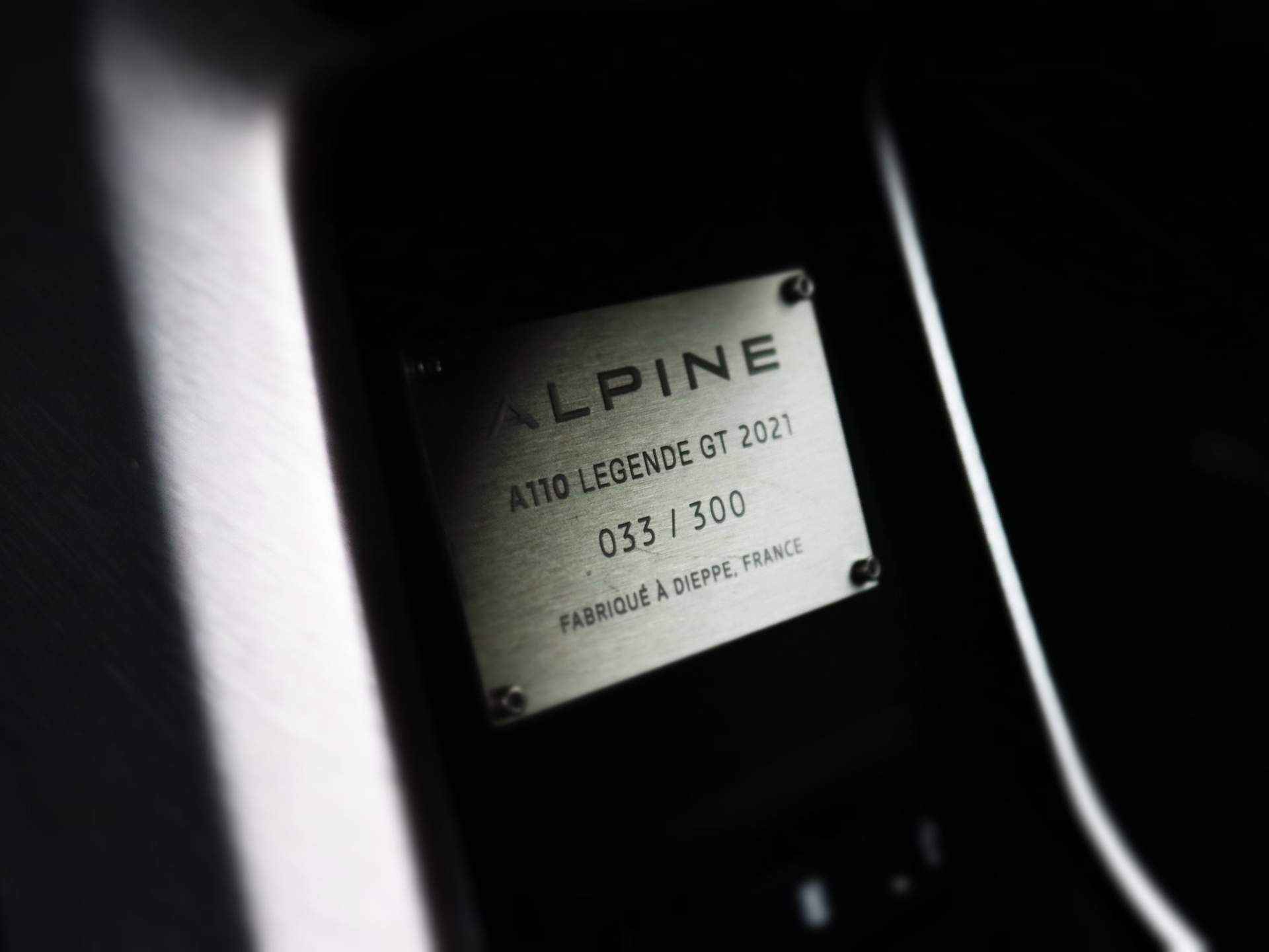 ALPINE A110 1.8 Turbo Légende GT Limited Edition 33 / 300 ~ Munsterhuis ~ Alpine Centre ~ - 30/40
