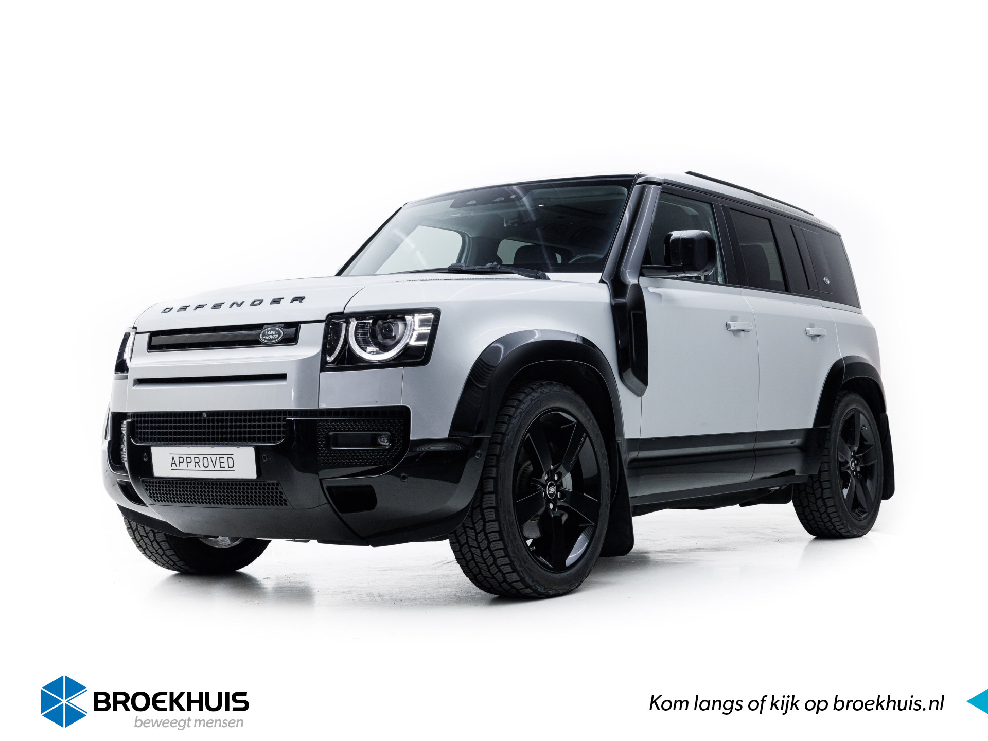 Land Rover Defender 3.0 P400 110 First Edition | Pano | El trekhaak | Black Pack | 22 Inch | Meridian Audio |