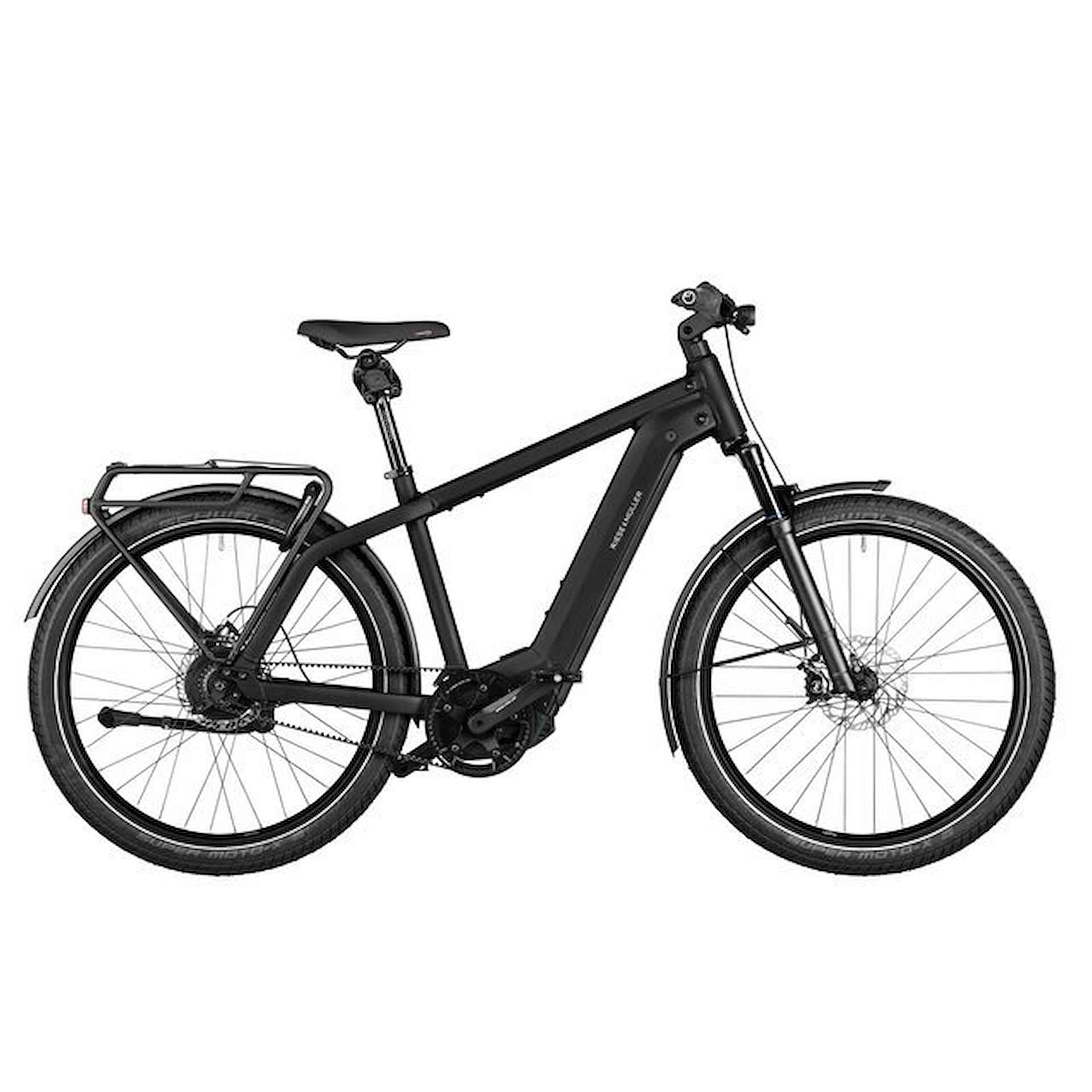 Riese & Müller Charger4 GT Vario,750wh,kiox 300,voordrager Heren Matt Black 49cm 2024 - 1/1