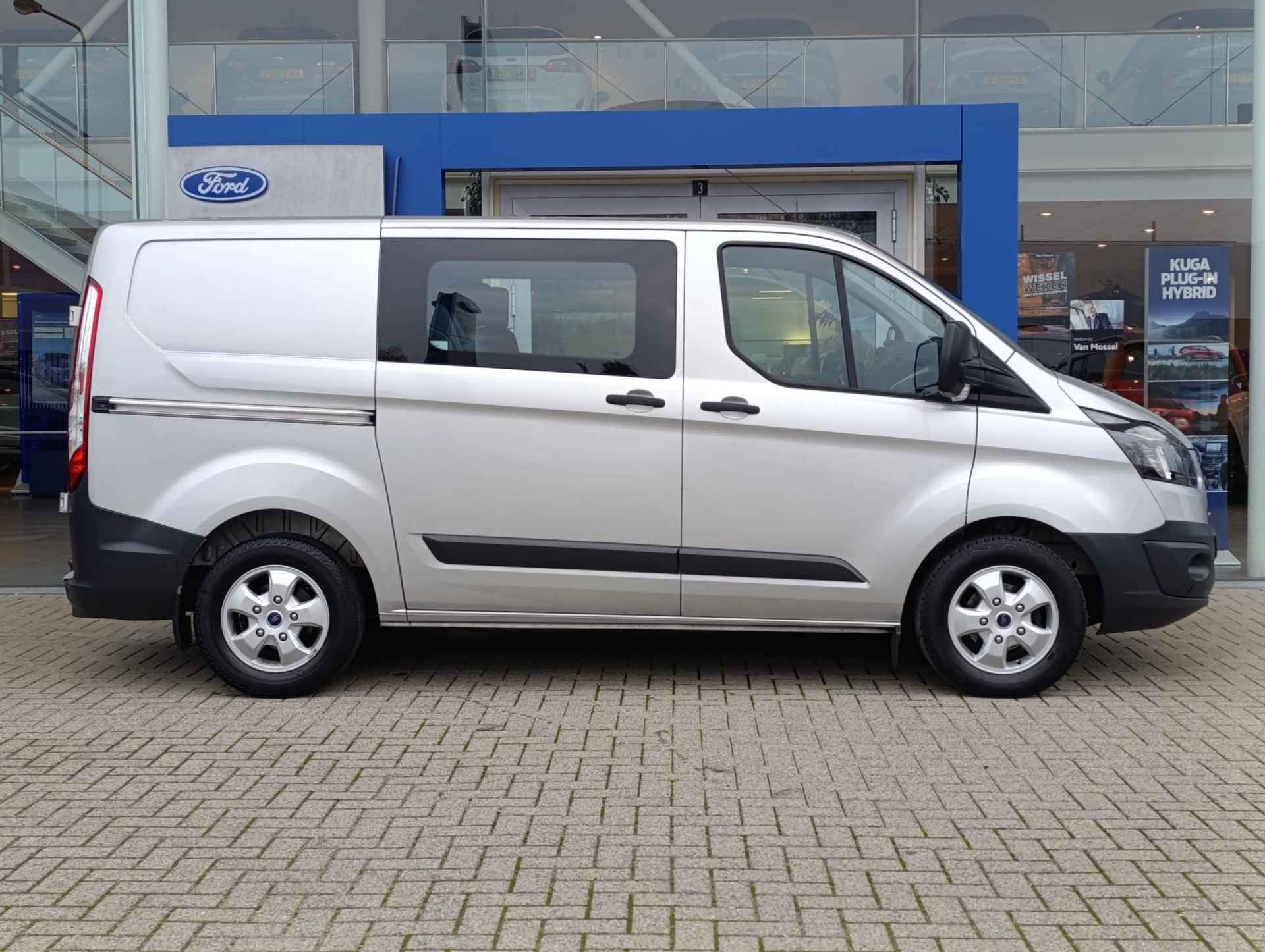 Ford Transit Custom 270 2.0 TDCI L1H1 Economy Edition | Airco | Trekhaak | Cruise Control - 4/23