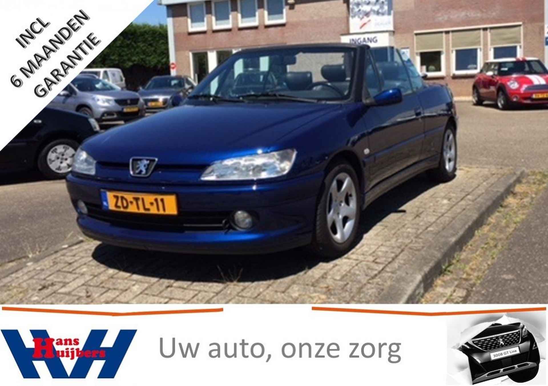 PEUGEOT 306 CABRIO 2.0-132PK -voor de liefhebber- - 1/14