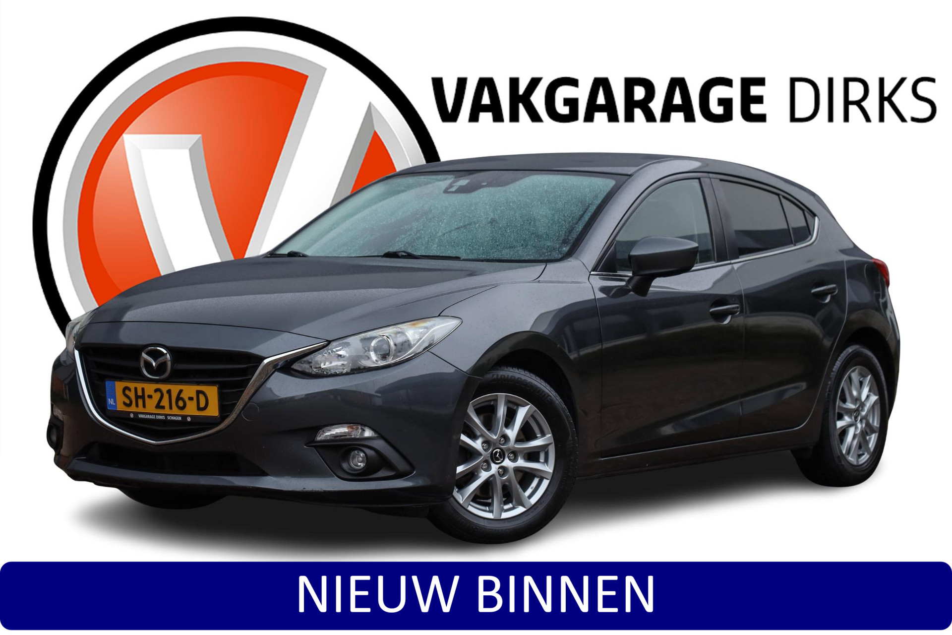 Mazda 3 2.0 Skylease ✅ Navi ✅ Stoelverwarming ✅ Clima