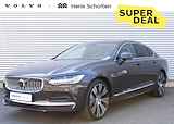 Volvo S90 B5 Mild Hybrid Plus Bright | Visual Park Assist incl. 360° Parkeercamera | 20" Lichtmetalen Velgen |  Extra Getint Glas | Power Seats | Harman/Kardon Premium Geluidssysteem | Lederen Bekleding | Elektrisch Bedienbare Achterklep | Keyless Entry | BLIS | Verwarmbare Voorstoelen | Stuurwielverwarming