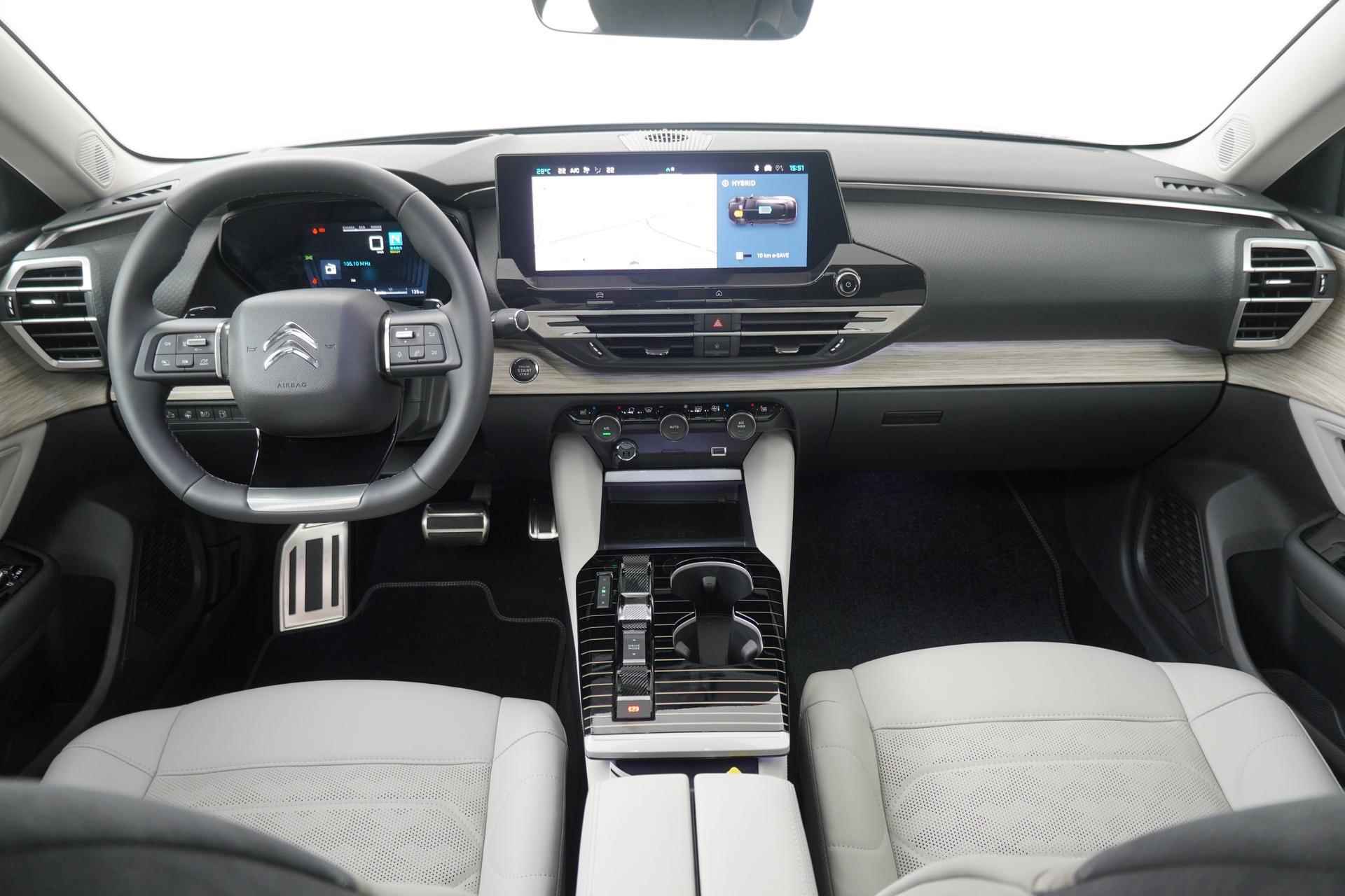 Citroen C5 X 1.6 Plug-in Hybrid 225 Hypnos Automaat | Navigatie | Leer | Panodak | Apple Carplay / Android Auto - 12/30