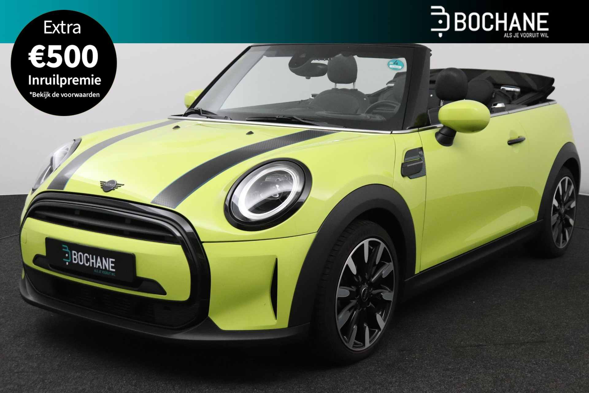 Mini Mini Cabrio 1.5 Cooper Sidewalk Edition | Navigatie | Achteruitrijcamera | Harman Kardon | Head-Up display