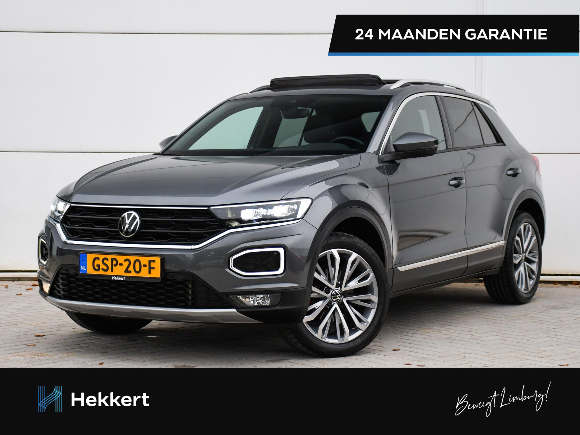 Volkswagen T-Roc Sport 1.5 TSI 150pk Automaat SCHUIF-DAK | DODE HOEK | 18''LM | PDC + CAM. | LED | NAVI | DAB | APPLE-CARPLAY