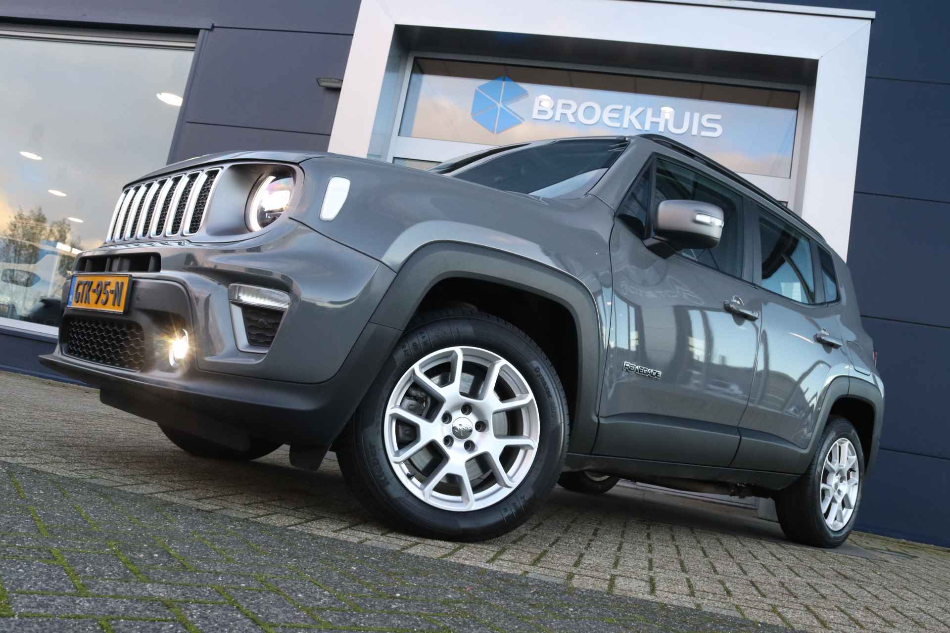 Jeep Renegade 4xe 190-pk Plug-in Hybrid Electric Limited Business | Camera | FULL LED | Cruise Control | Navigatie | Carplay | PDC Voor/achter - 10/28