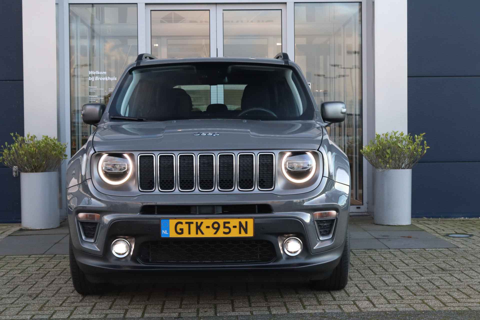 Jeep Renegade 4xe 190-pk Plug-in Hybrid Electric Limited Business | Camera | FULL LED | Cruise Control | Navigatie | Carplay | PDC Voor/achter - 12/28