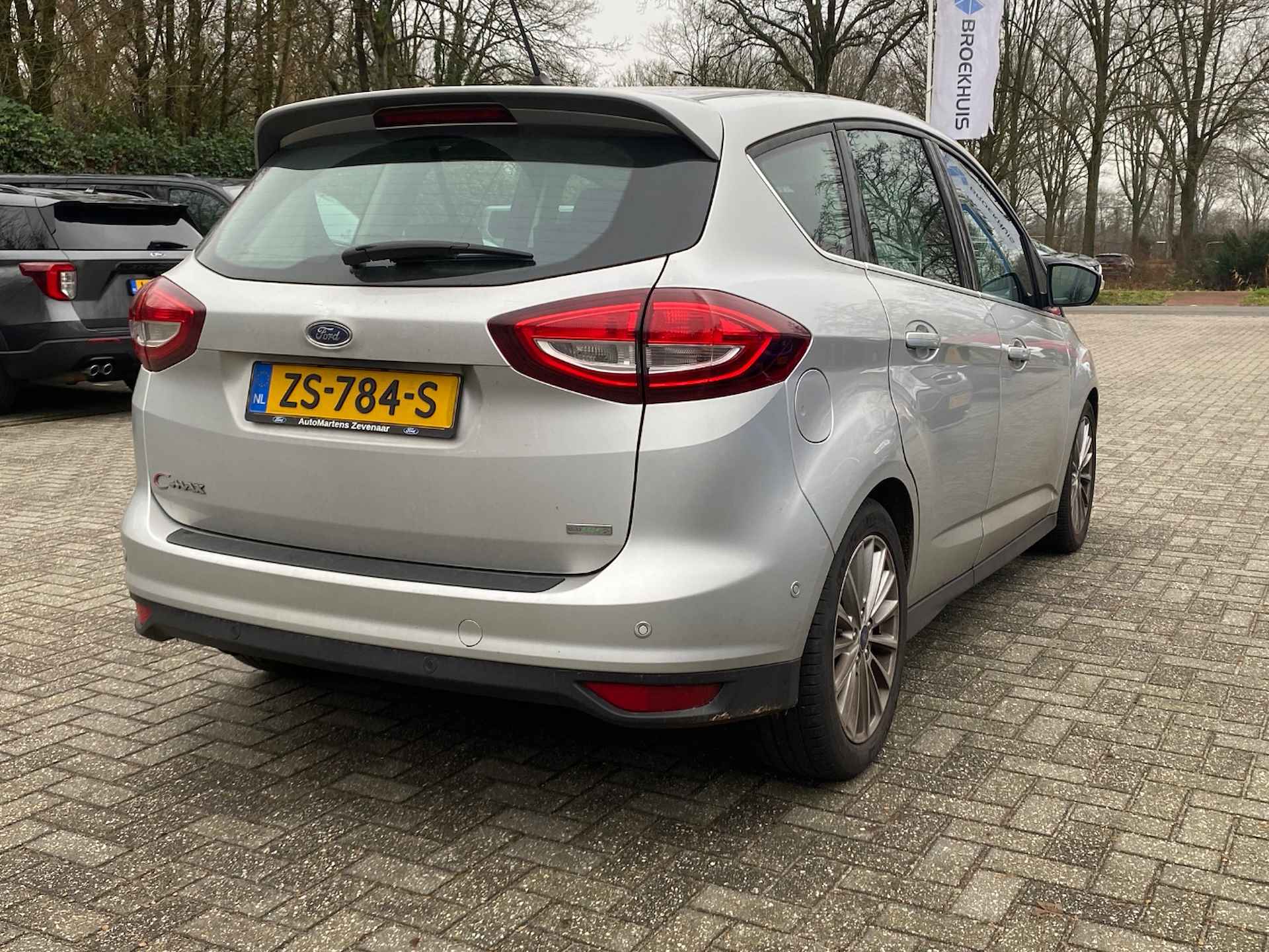 Ford C-MAX 1.0EB TITANIUM | NL-AUTO! | NAVI | CLIMA | WINTERPACK | CRUISE | AUTO. INPARKEREN | PARK SENS V+A | LM. VELGEN - 4/12