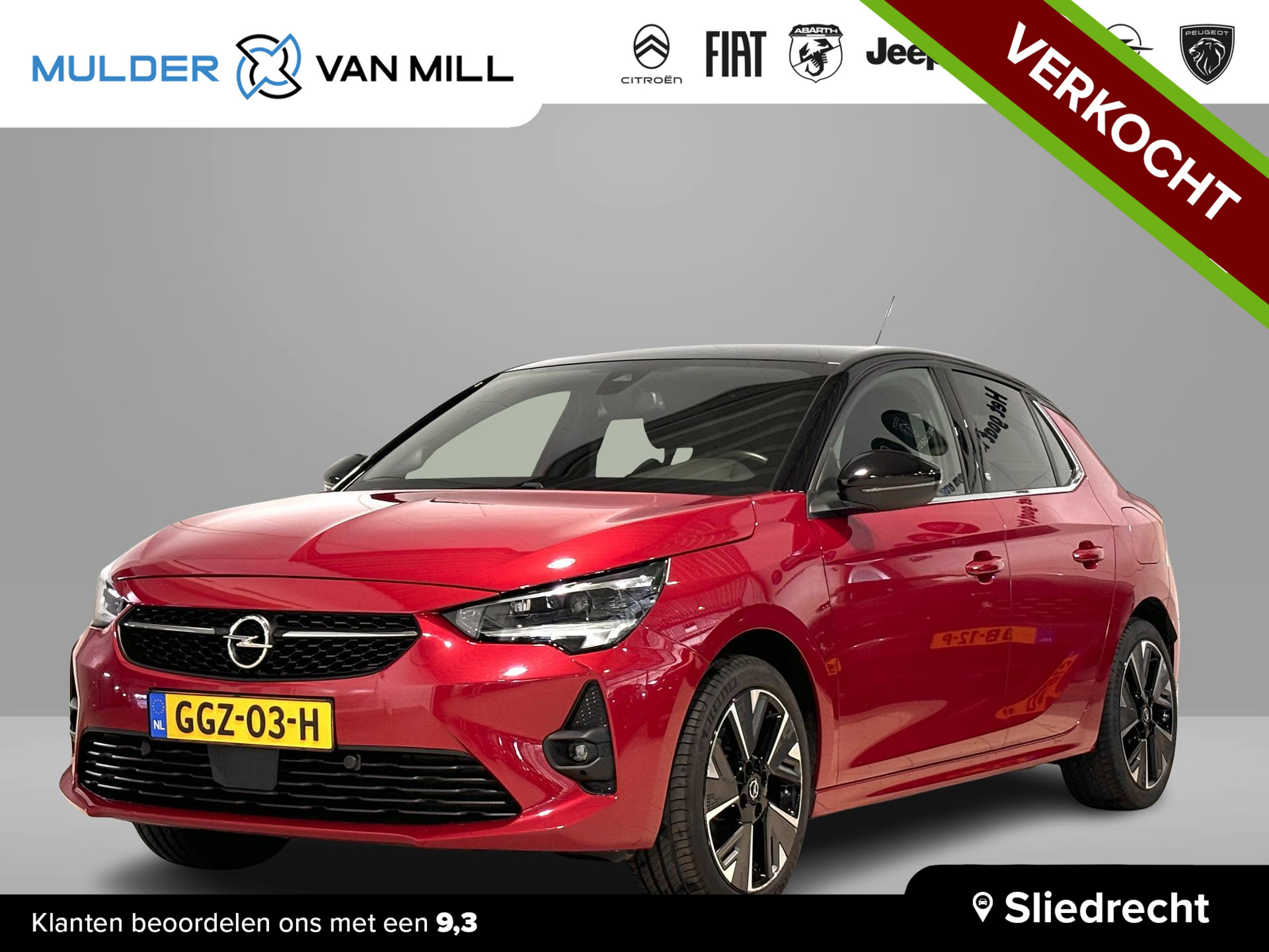 Opel Corsa-e Ultimate EV 3-FASEN 50kWh 136pk |+2.000 EURO SUBSIDIE|11 KW BOORDLADER|STOELMASSAGE|LED MATRIX VERLICHTING|ALCANTARA/LEDER|NAVI PRO 10"|WINTERPACK|ISOFIX|