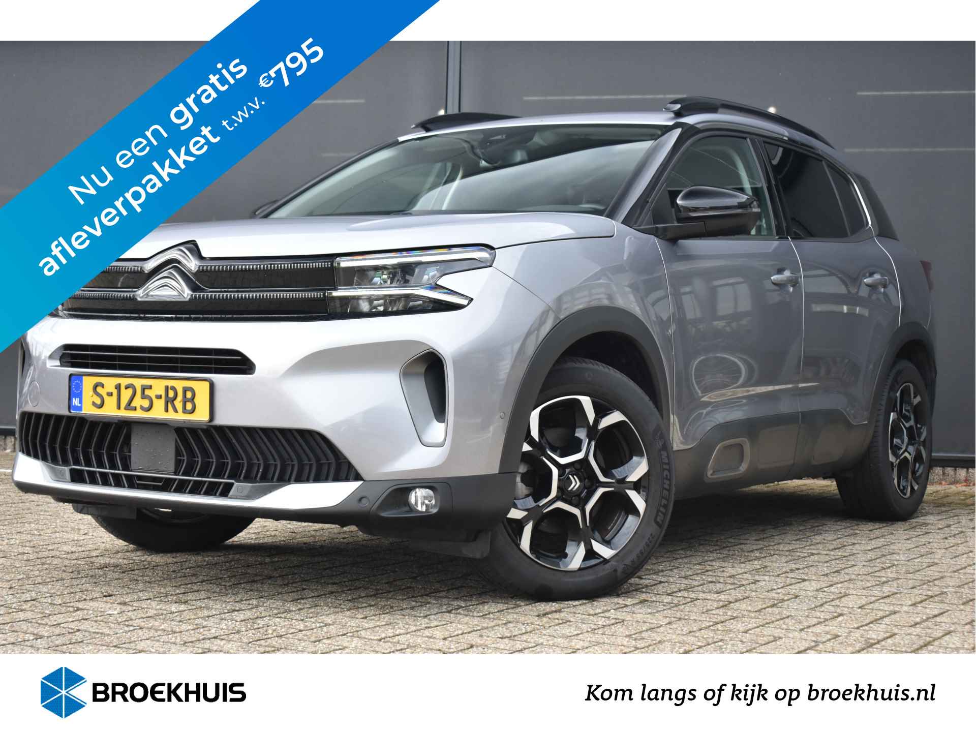 Citroën C5 Aircross 1.2 PureTech Business Plus 130pk Automaat | Leder | Adaptive Cruise | Navigatie | Achteruitrijcamera | Climate Control | Full-LE - 1/45