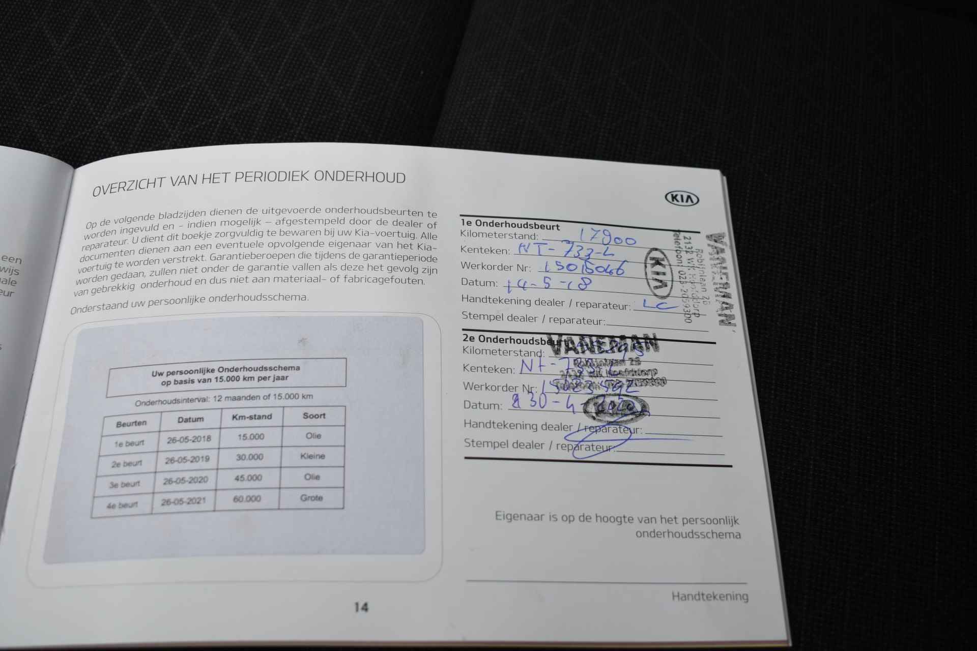 Kia Picanto 1.0 CVVT First Edition | Navigatie | Camera | Climate & Cruise Control | Bluetooth | Dealer Onderhouden - 31/31