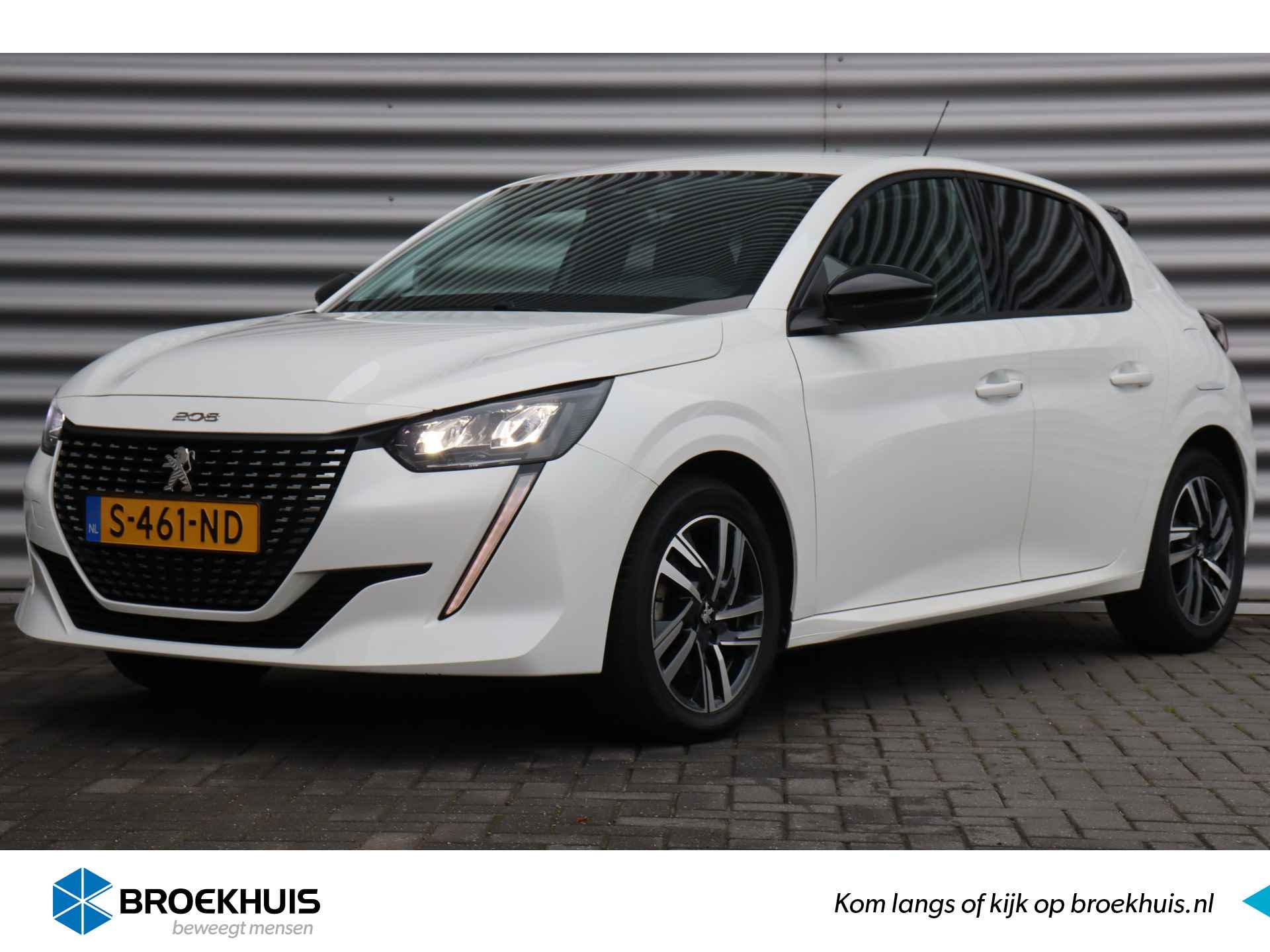 Peugeot 208 1.2 PURETECH 100PK ALLURE AUTOMAAT / NAVI / LEDER / CLIMA / PDC / 16" LMV / KEYLESS / NIEUWSTAAT !!