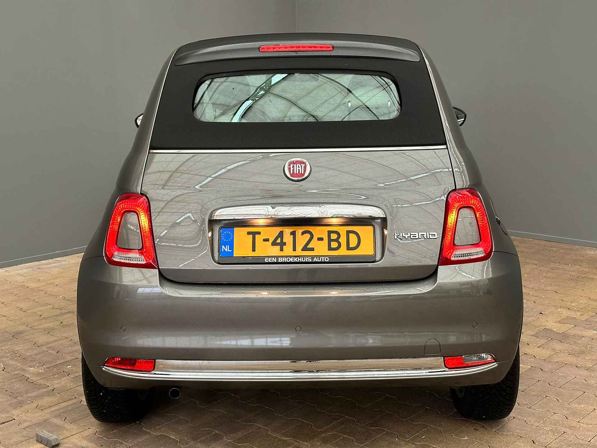 Fiat 500C 1.0 Hybrid Dolcevita Cabriolet | 3778KM! | Carplay | Cruise | LMV 15" | Touchscreen | Bluetooth | Parkeersensoren | All Season | Led Dagrij | - 7/27