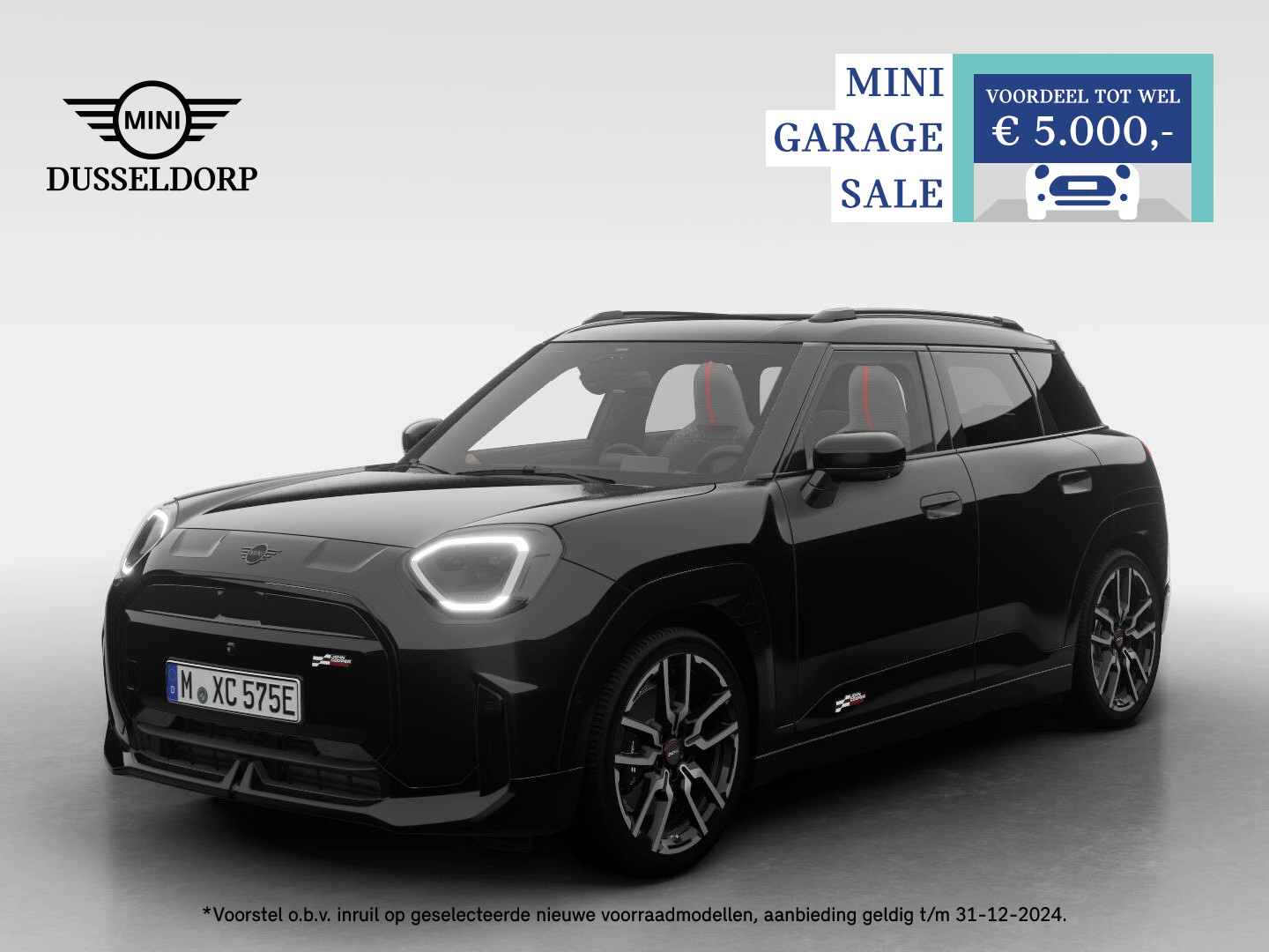 MINI Aceman SE John Cooper Works Pakket XL PRIVATE LEASE EUR 587,- (48 mnd/10.000km)