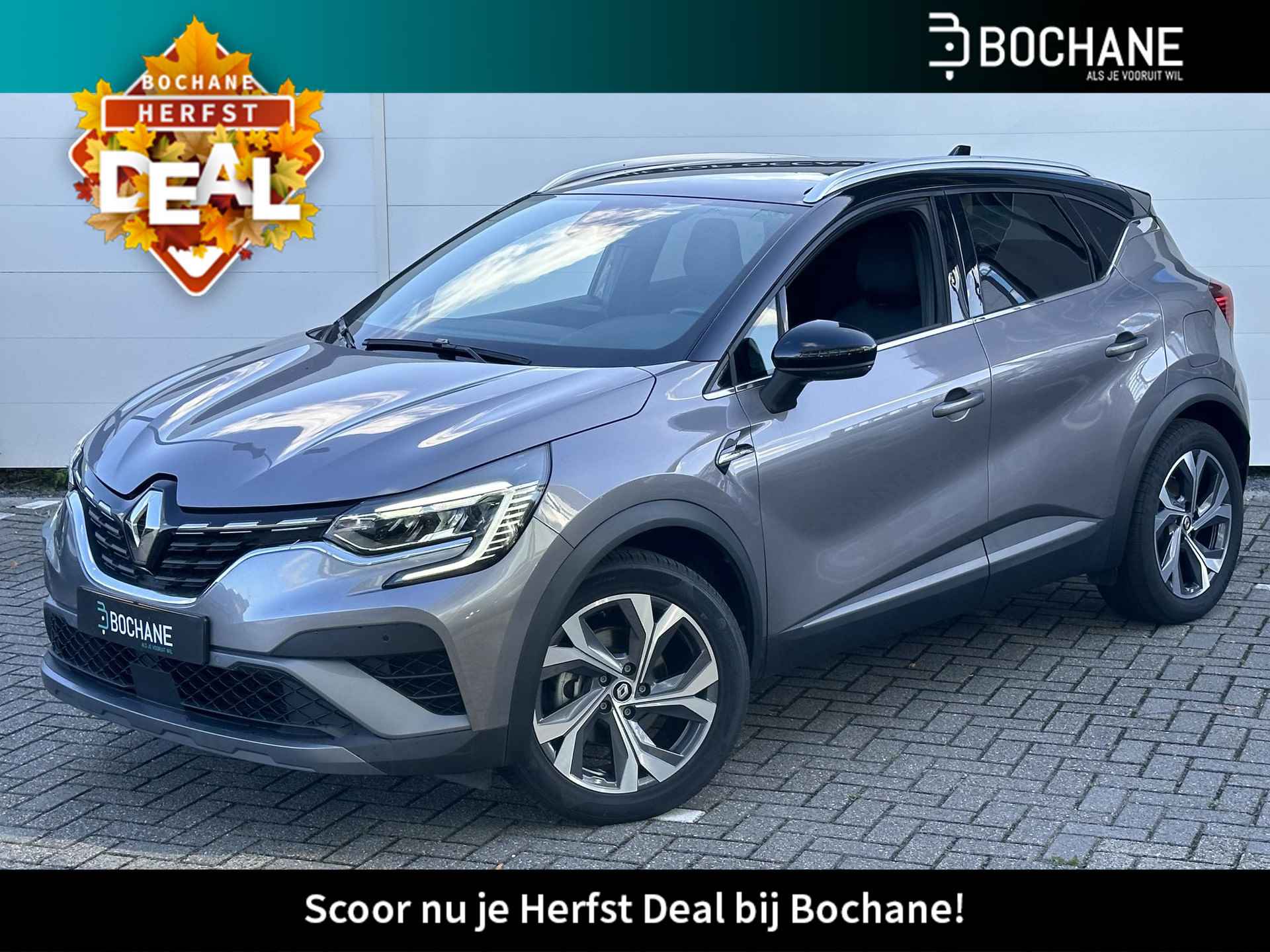 Renault Captur 1.6 E-Tech Plug-in Hybrid 160 R.S. Line | Navigatie | Clima | Cruise | Groot Scherm | Parkeersensoren + Camera (Stekker Hybride) Hoge Instap - 1/34