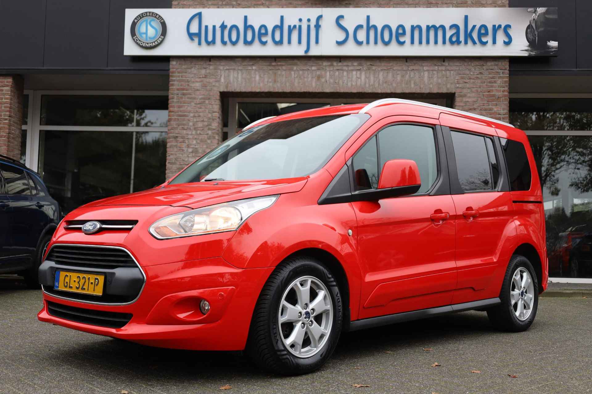 Ford Tourneo Connect Compact 1.0 Titanium 5-PERSOONS PANO TREKHAAK RUITVERWARMING 2xPDC CRUISE LMV NAP - 51/51