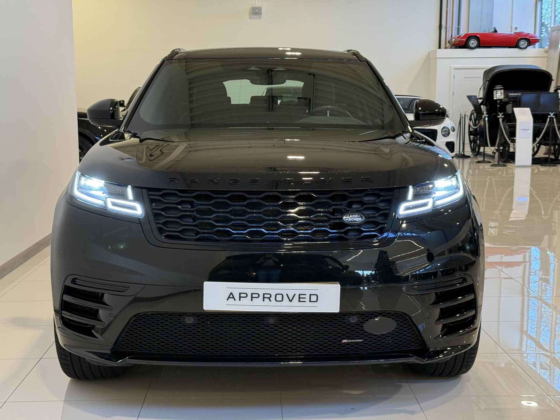 Land Rover Range Rover Velar 2.0 P400e Edition | Dynamic SE | Schuif/Kanteldak | Black Pack | 20 inch Gloss Black - 15/27