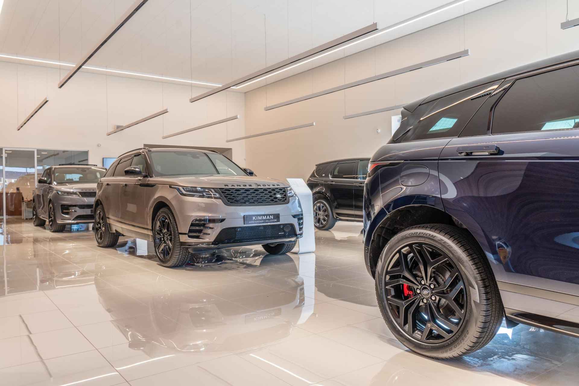 Land Rover Range Rover Velar 2.0 P400e Edition | Dynamic SE | Schuif/Kanteldak | Black Pack | 20 inch Gloss Black - 24/27