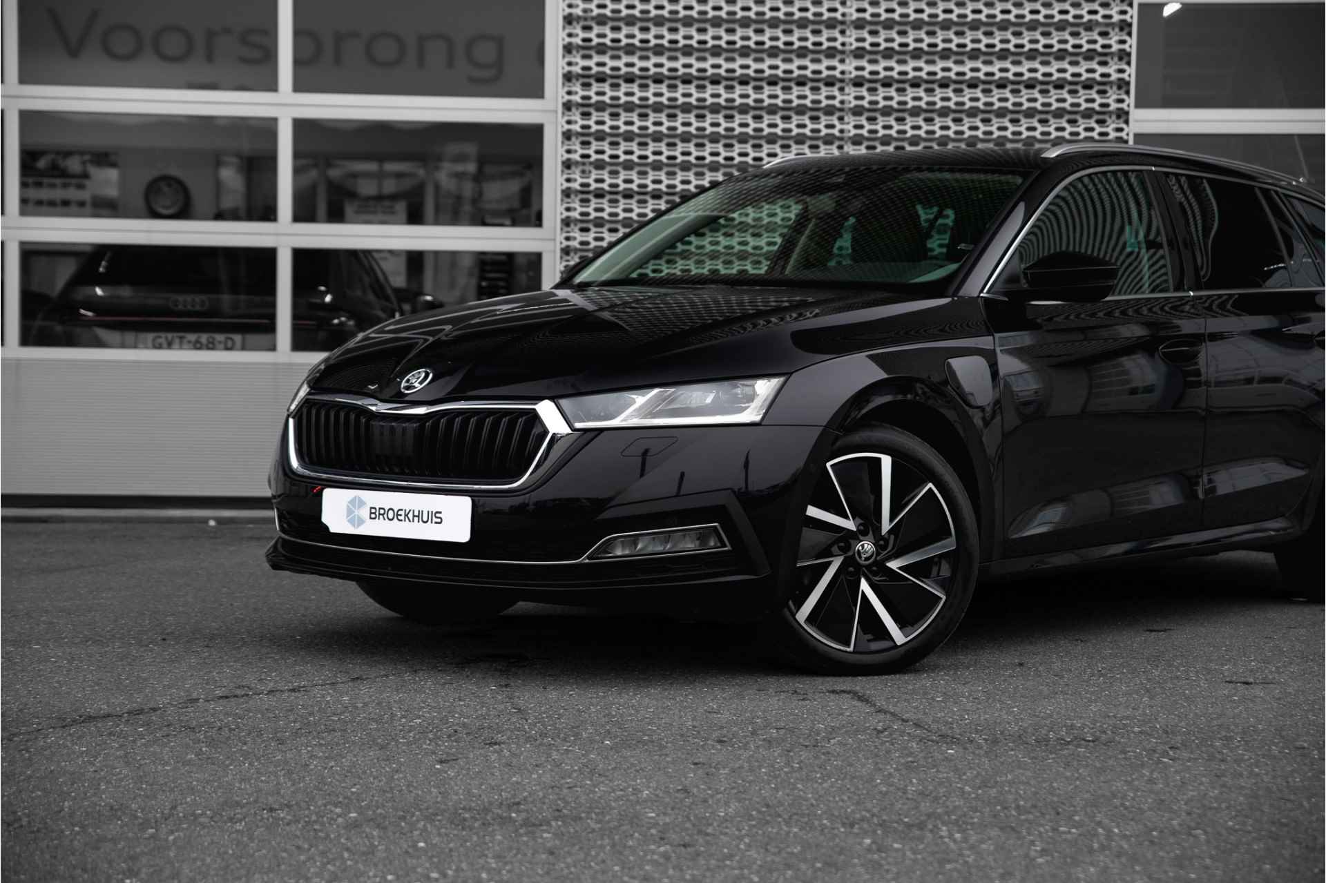 Škoda Octavia Combi 1.4 TSI iV PHEV Business Edition Plus | Panoramadak | Lederen bekleding | Trekhaak | Head-up | - 15/28