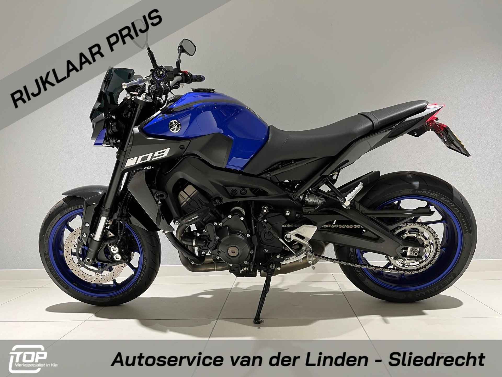 Yamaha MT-09 ABS + Akrapovic uitlaat