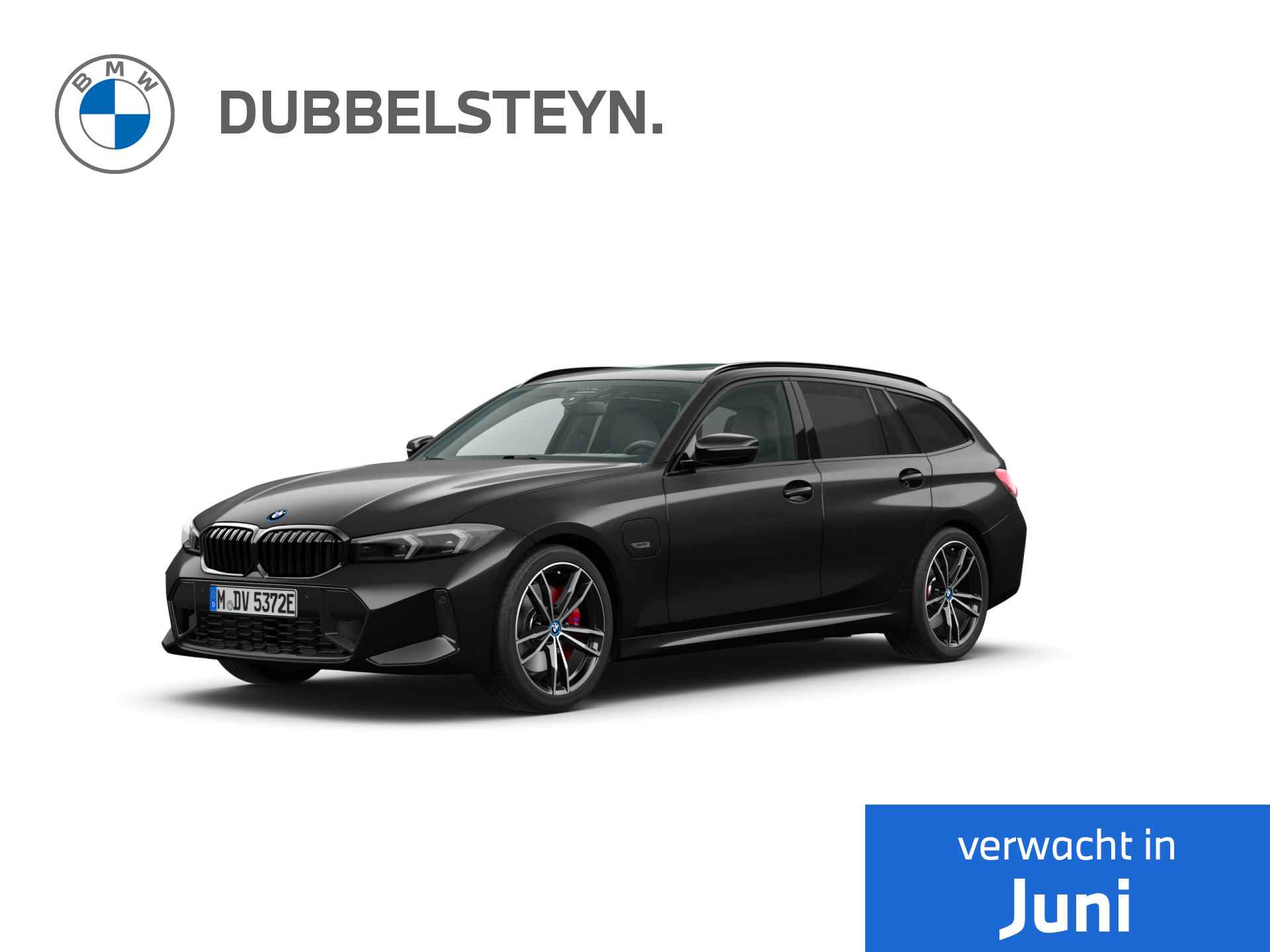 BMW 3 Serie Touring 330e | M-Sport Pro | 19'' | Panorama. | Head-Up | Adapt. LED | Camera | Elek. stoelverst. | Trekhaak | Getint glas | Comf. Acc. | Stoelverw. | Draadloos laden | Zonneschermen achter - 1/4