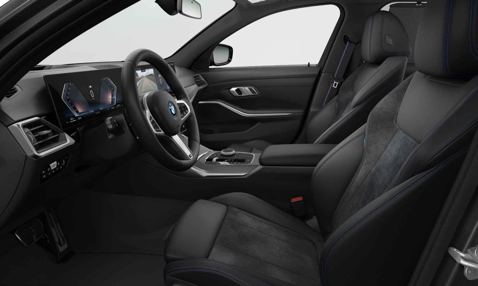BMW 3 Serie Touring 330e | M-Sport Pro | 19'' | Panorama. | Head-Up | Adapt. LED | Camera | Elek. stoelverst. | Trekhaak | Getint glas | Comf. Acc. | Stoelverw. | Draadloos laden | Zonneschermen achter - 4/4
