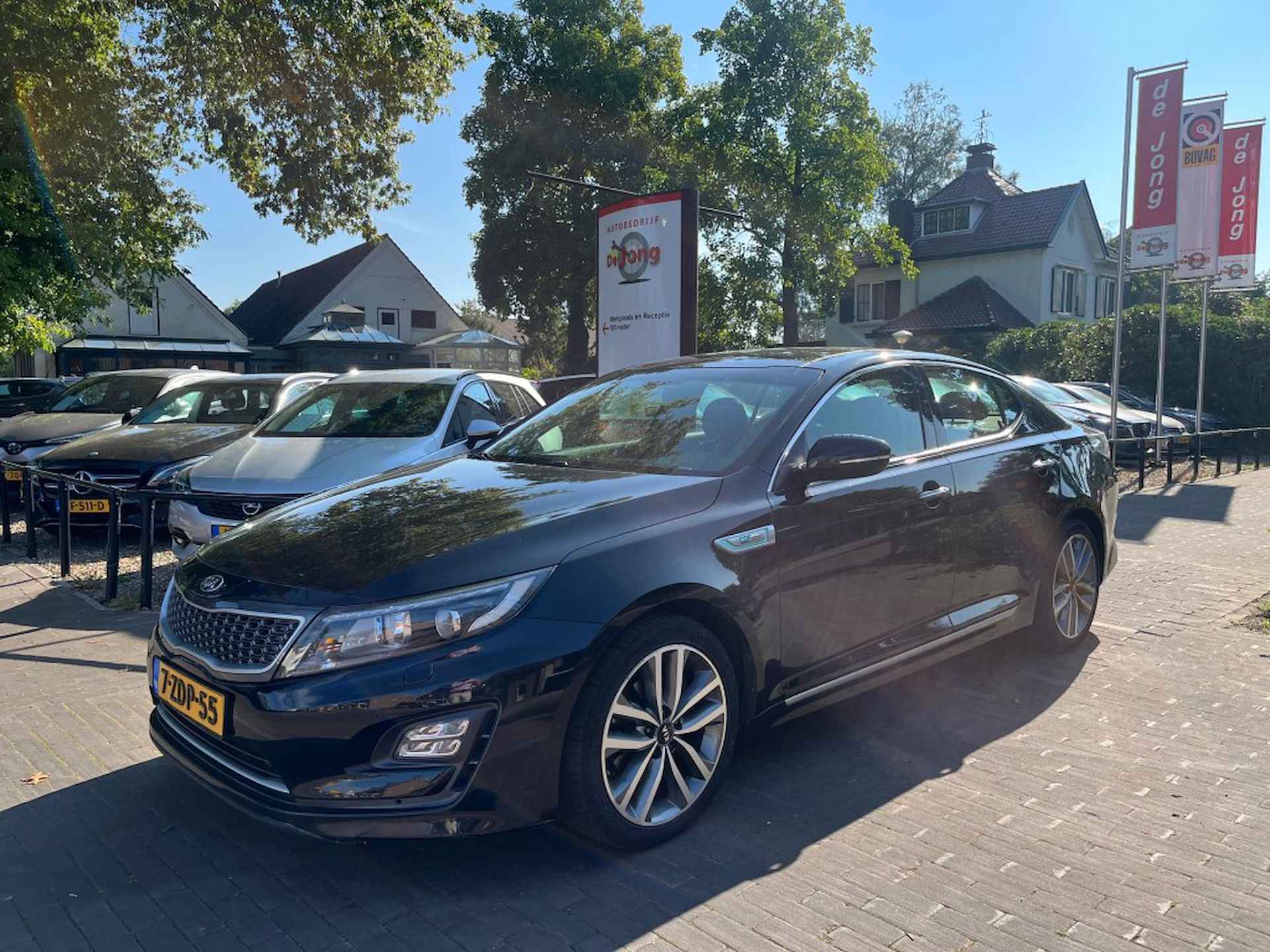 KIA Optima 2.0 CVVT HYBRID EXECUTIVELINE / SCHUIFDAK / LEDER / CAMERA - 1/16