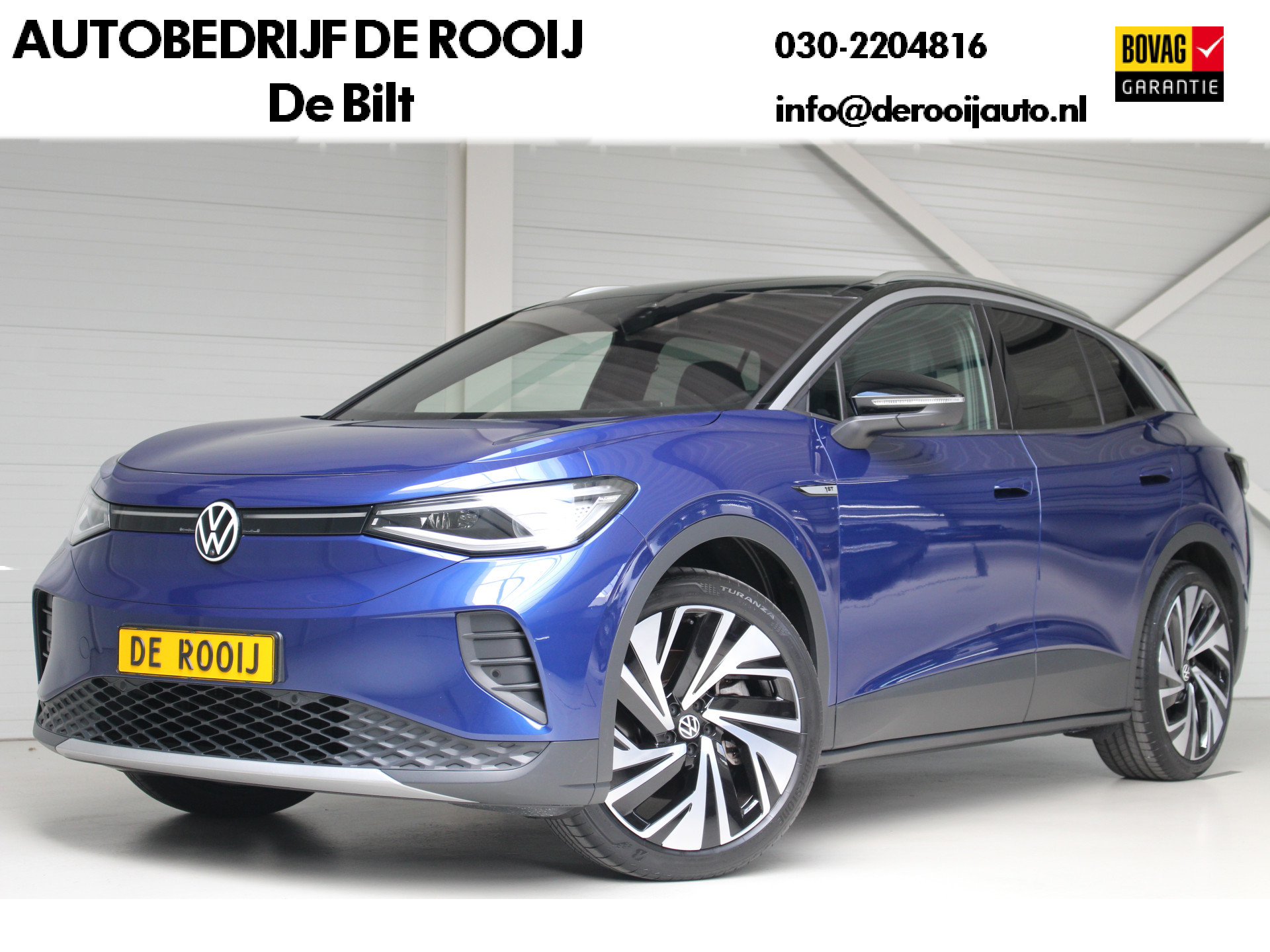 Volkswagen ID.4 1st MAX 77 kWh 204PK 8% Bijtelling Panoramadak | IQ-Light | Head Up Display  | 360 Camera | Warmtepomp | Side Assist .