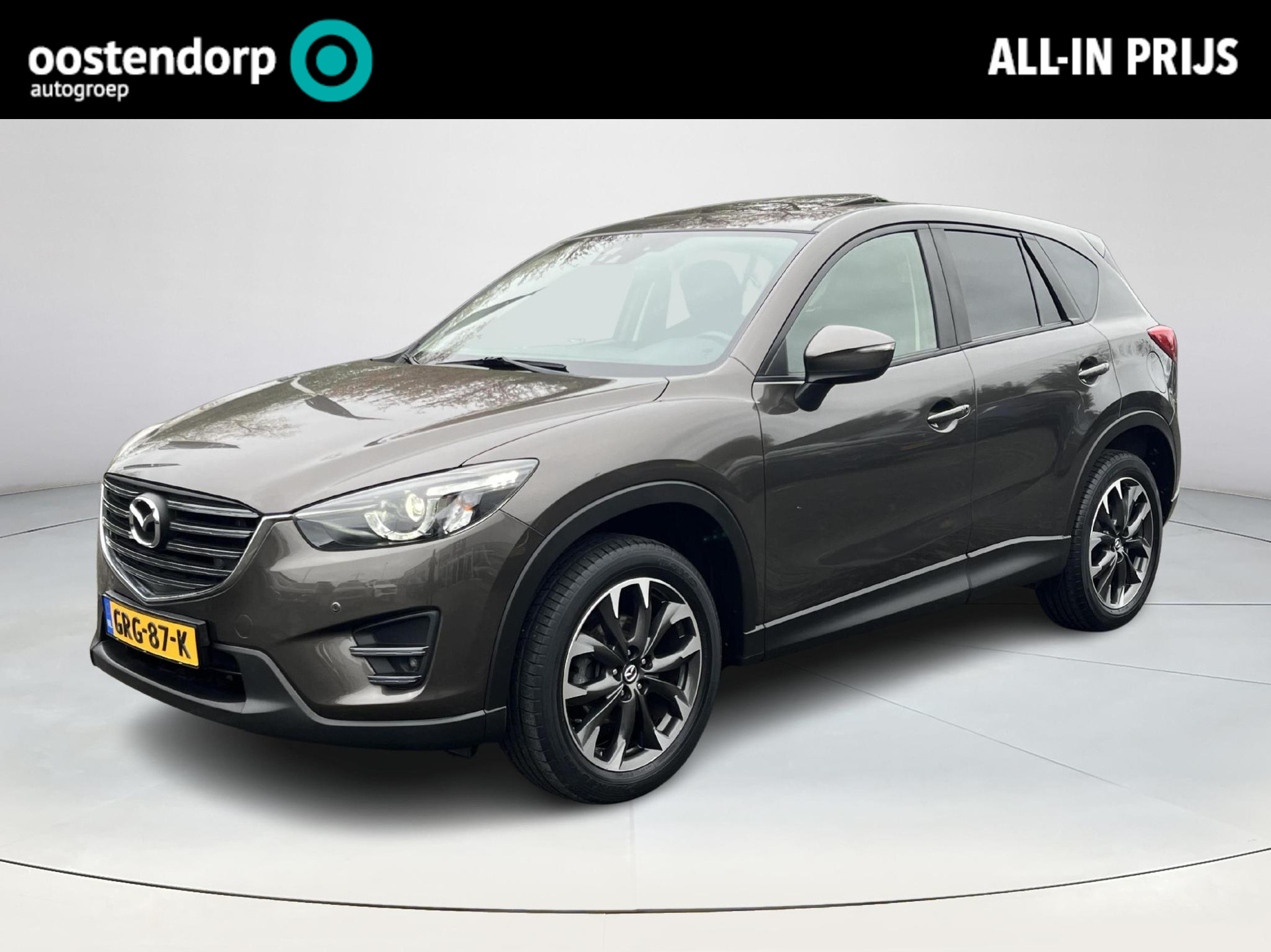 Mazda CX-5 2.0 4WD GTM | Schuif-kantel dak | Bose premium | Leder |