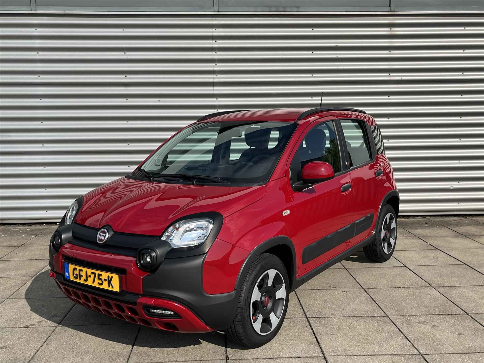 Fiat Panda 1.0 70pk Hybrid Cross RED | Climate Control | Navigatie by App | Carplay | - 4/25