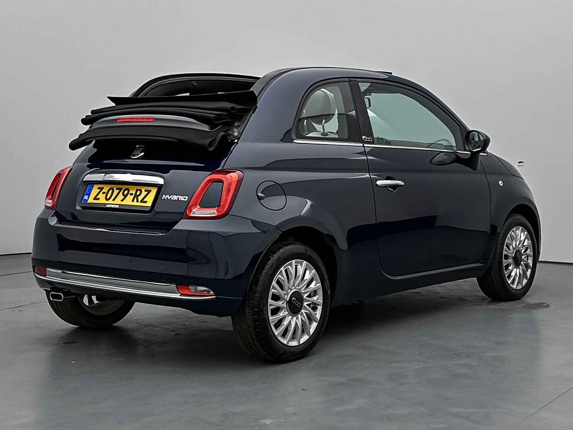 Fiat 500 C 70pk Hybrid Dolcevita Cabrio (AppleCarplay/AndroidAuto/Climate/Cruise/LMV) - 4/31