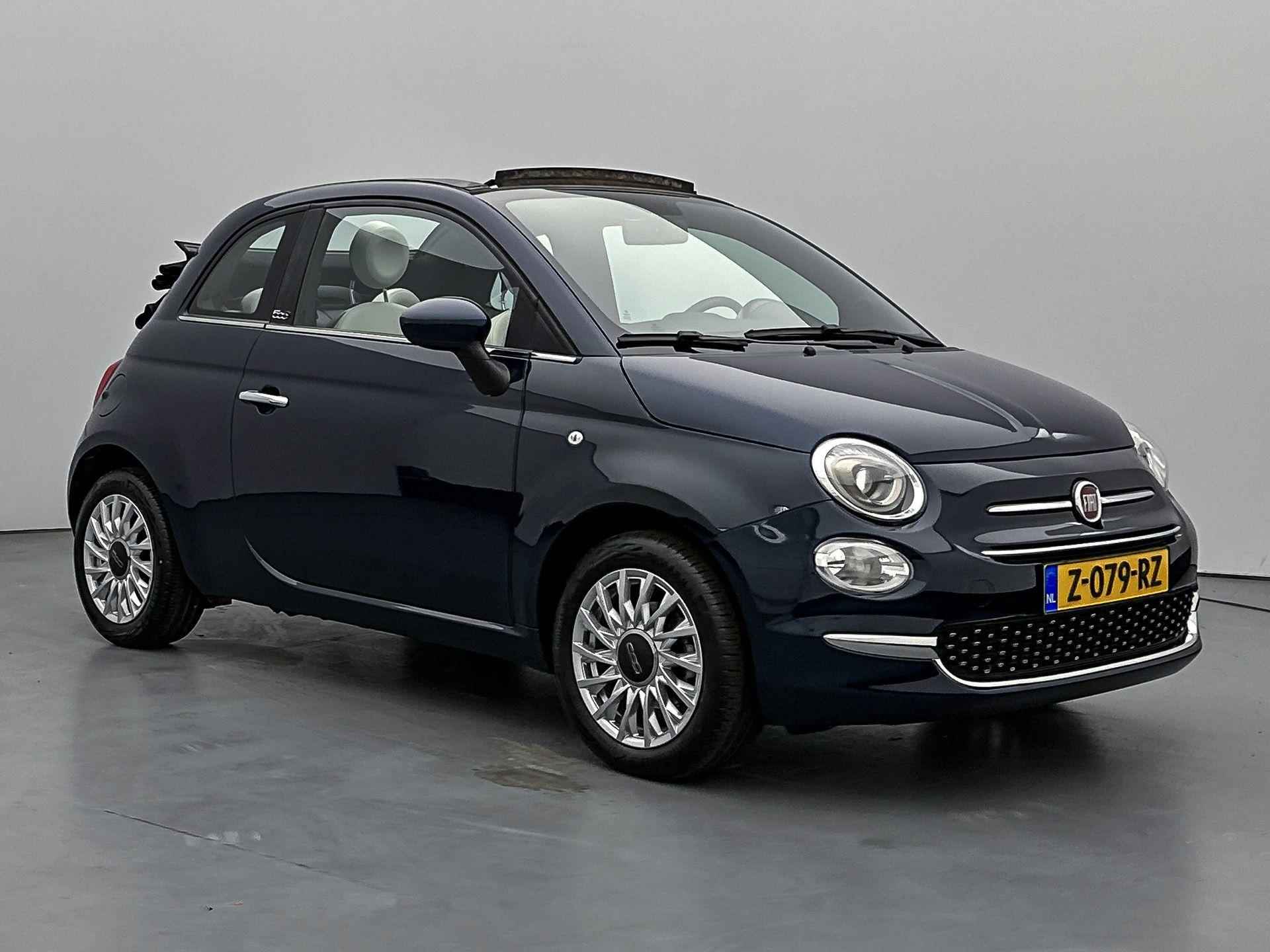 Fiat 500 C 70pk Hybrid Dolcevita Cabrio (AppleCarplay/AndroidAuto/Climate/Cruise/LMV) - 7/31