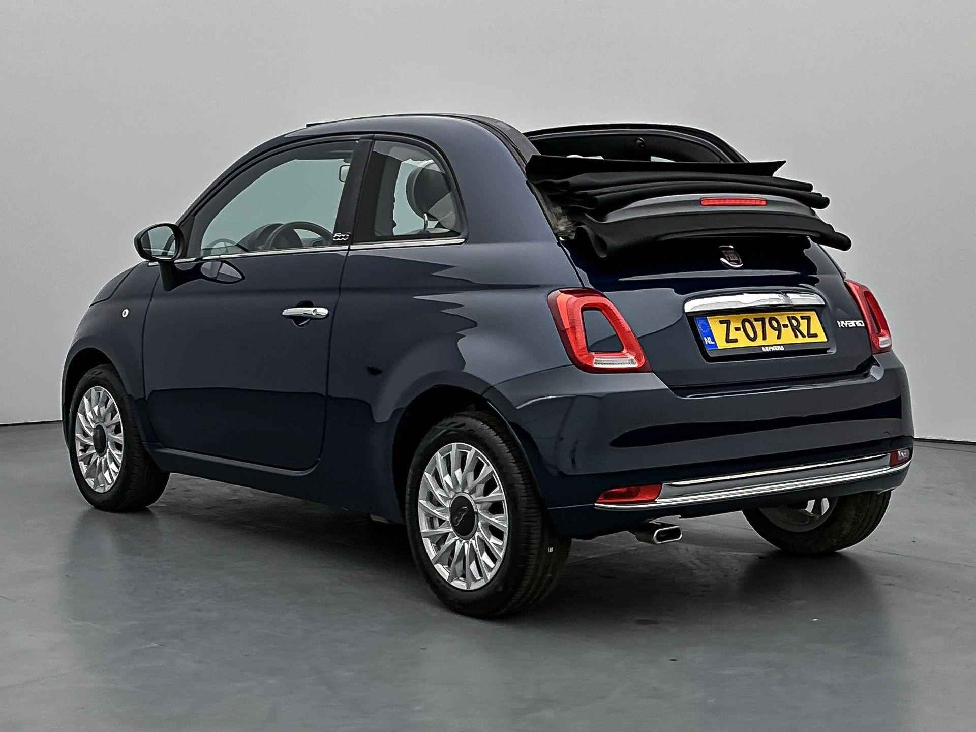 Fiat 500 C 70pk Hybrid Dolcevita Cabrio (AppleCarplay/AndroidAuto/Climate/Cruise/LMV) - 8/31