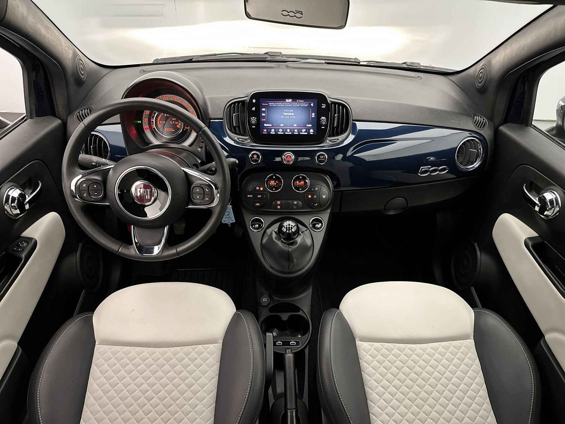 Fiat 500 C 70pk Hybrid Dolcevita Cabrio (AppleCarplay/AndroidAuto/Climate/Cruise/LMV) - 15/31