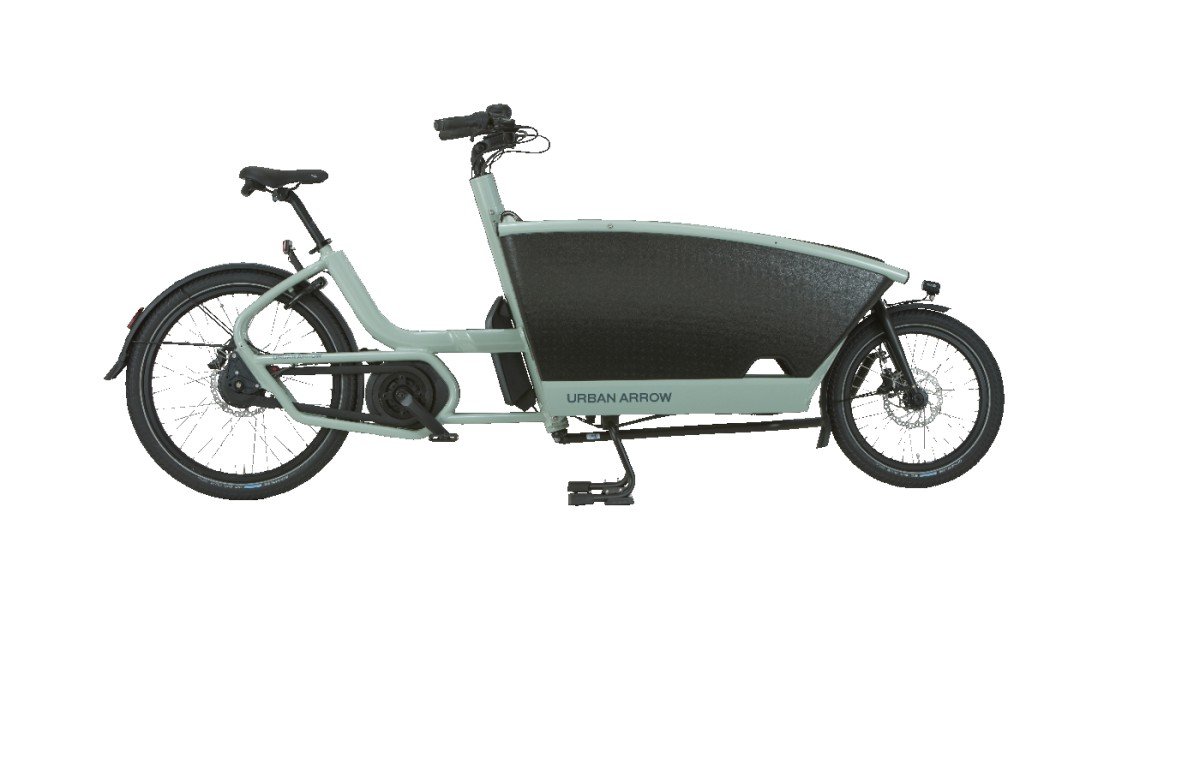 URBAN ARROW Family Active Plus Connected+ 400Wh Lage instap Sage Green uni 2025