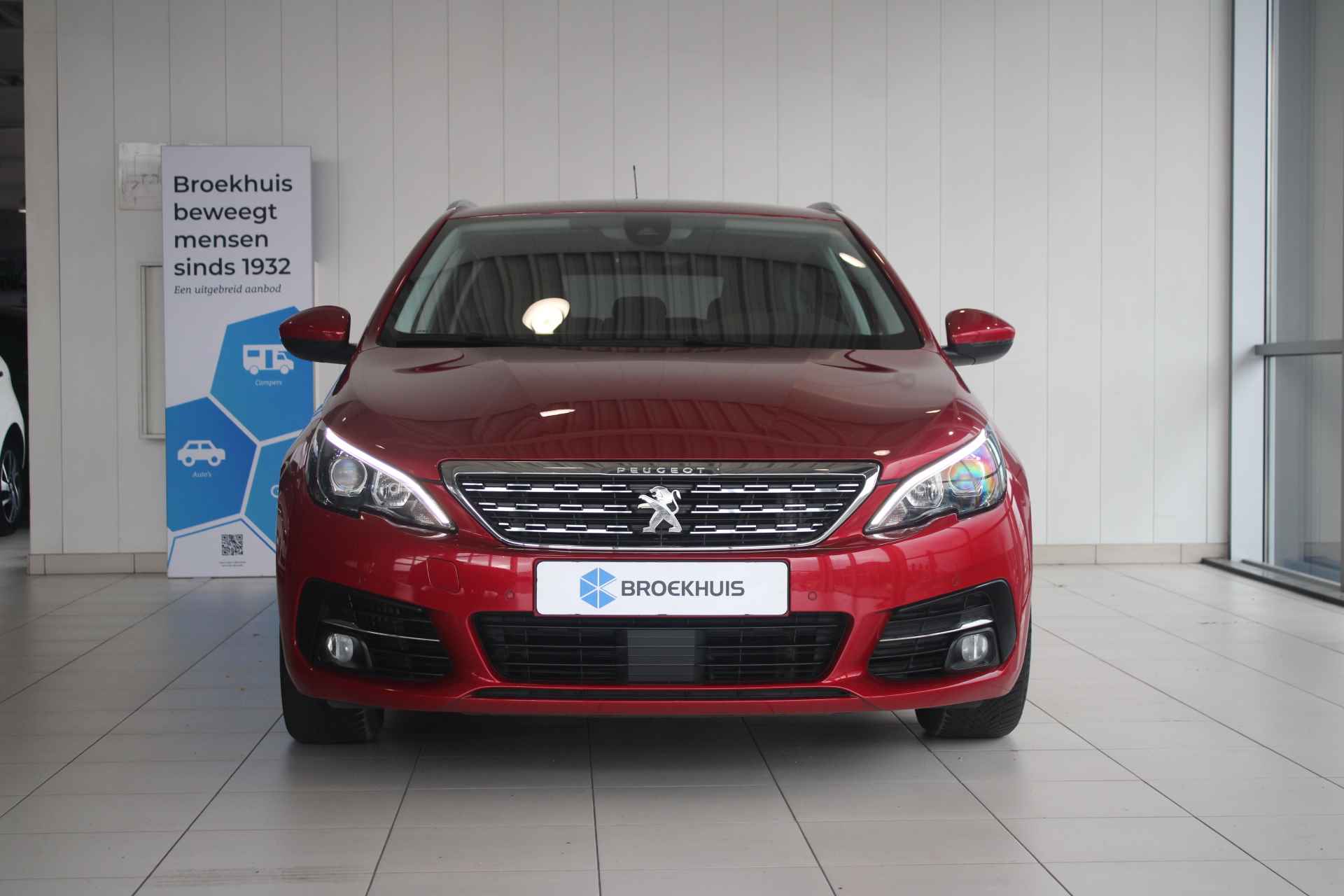 Peugeot 308 SW 1.2 Turbo 130-PK EAT8 Blue Lease Premium AUTOMAAT PDC V+A | NAVI | STOELVERWARMING | CARPLAY | ADAPTIVE CRUISE | KEYLESS ENTRY - 3/27